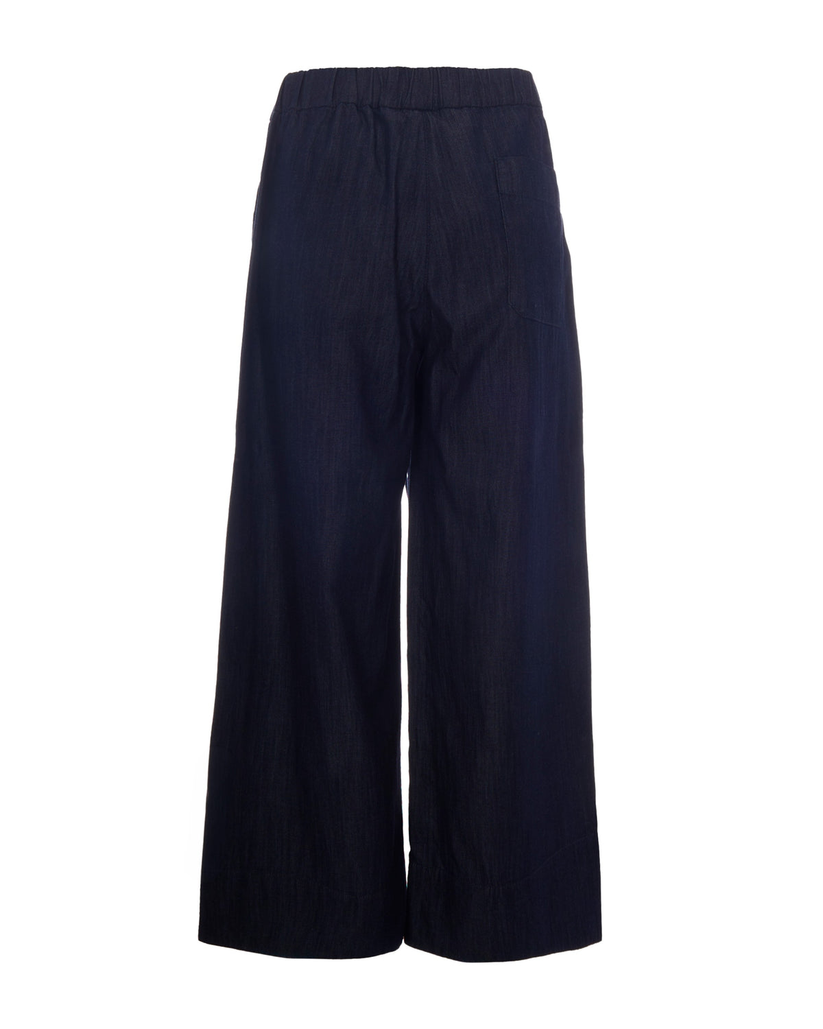 
Dark Midnight Blue Denim Jour Trousers – DARK MIDNIGHT BLUE, CLEAN WASH