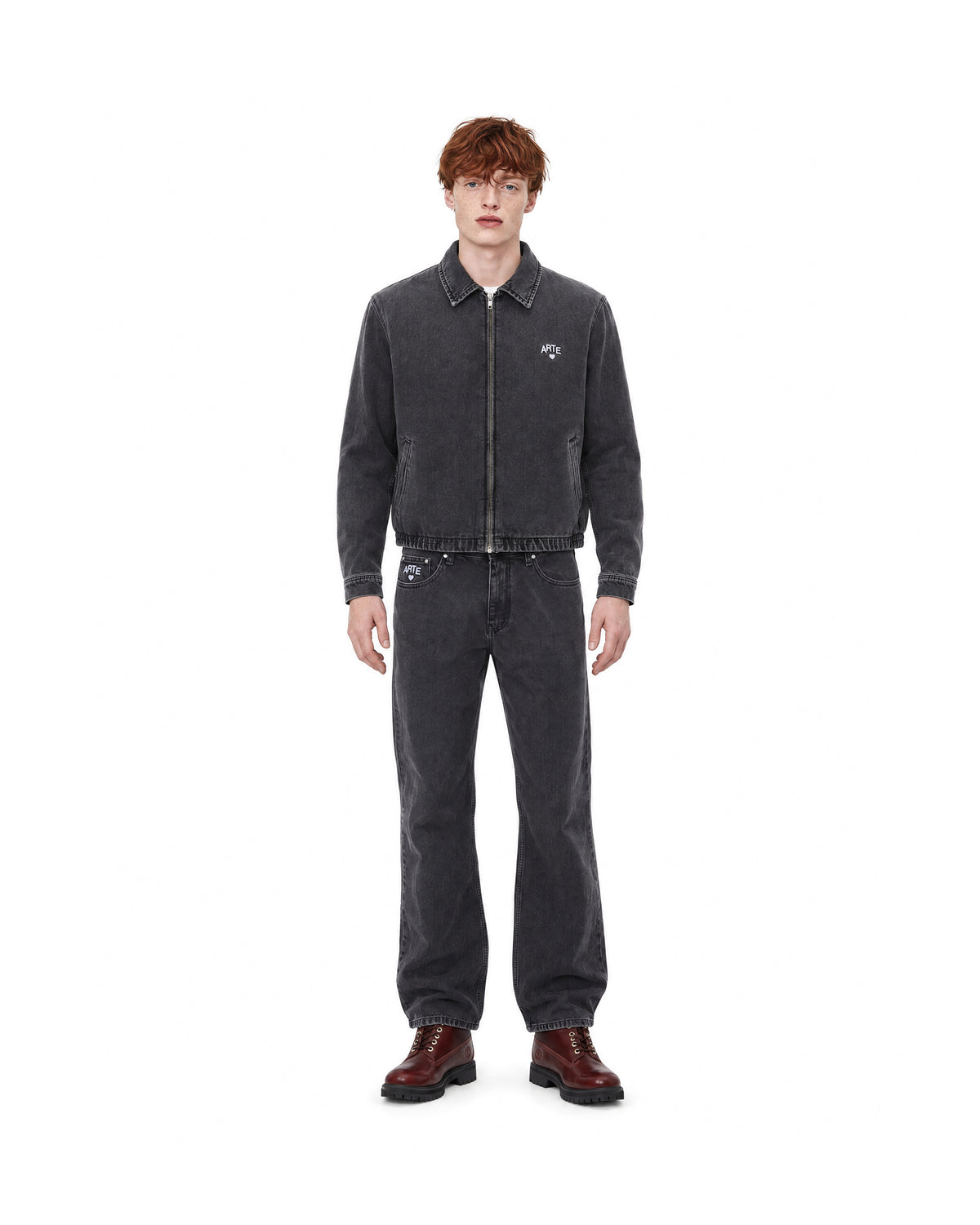 
Jeans Cor Uniform – Black