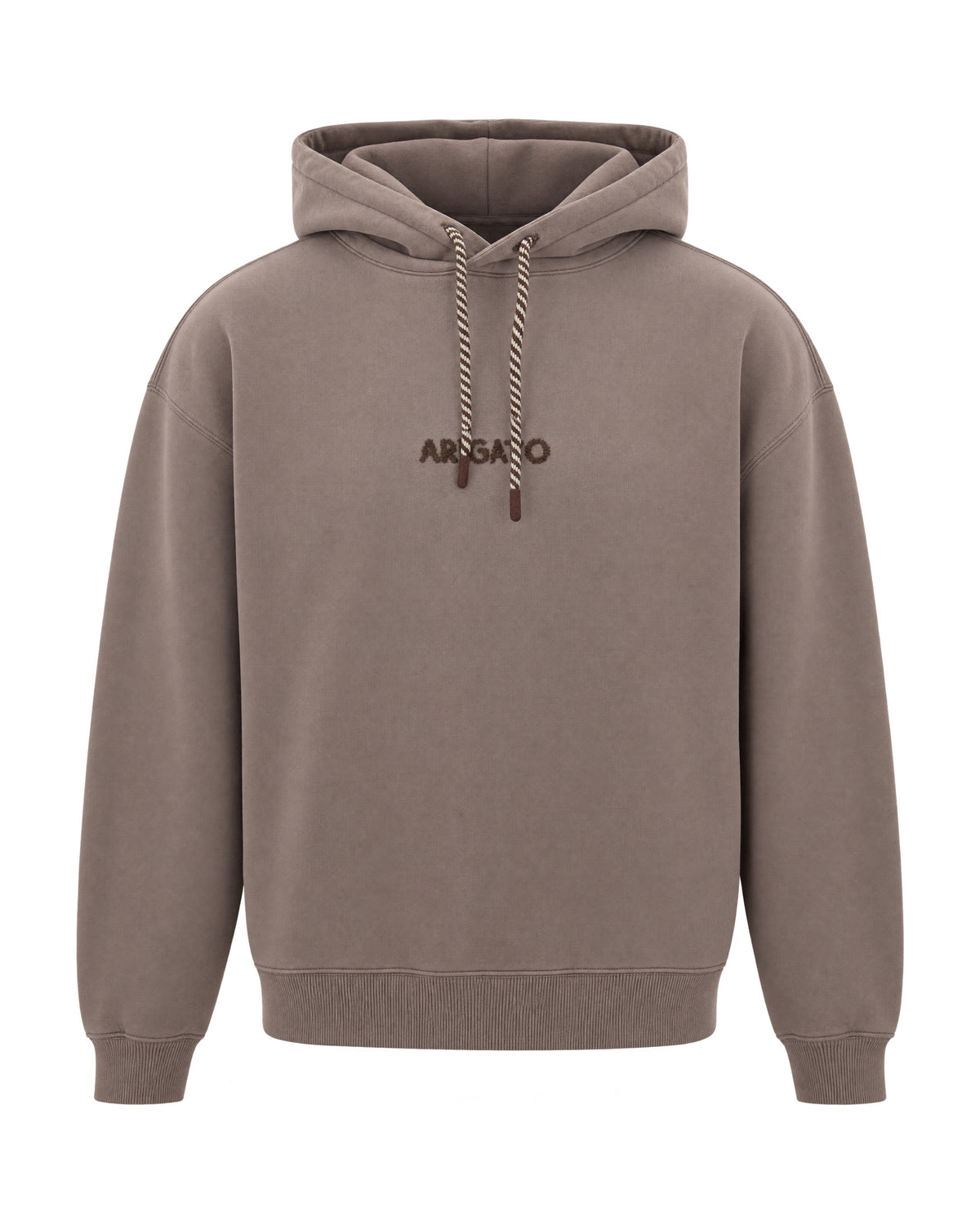 
Washed Denim Sweatshirt – Coffee Brown
