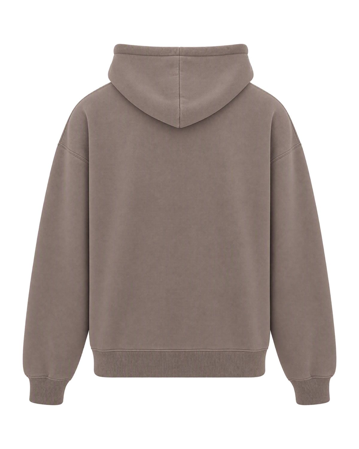 
Washed Denim Sweatshirt – Coffee Brown