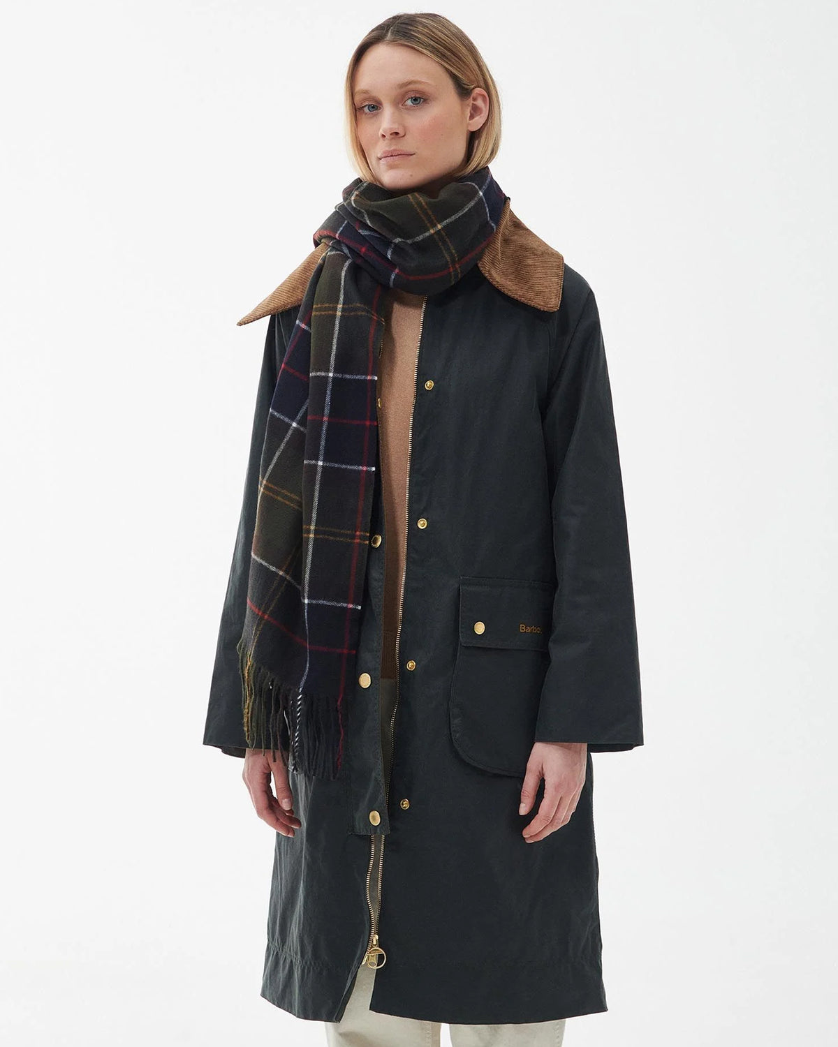
Stanway Scarf – Classic Tartan