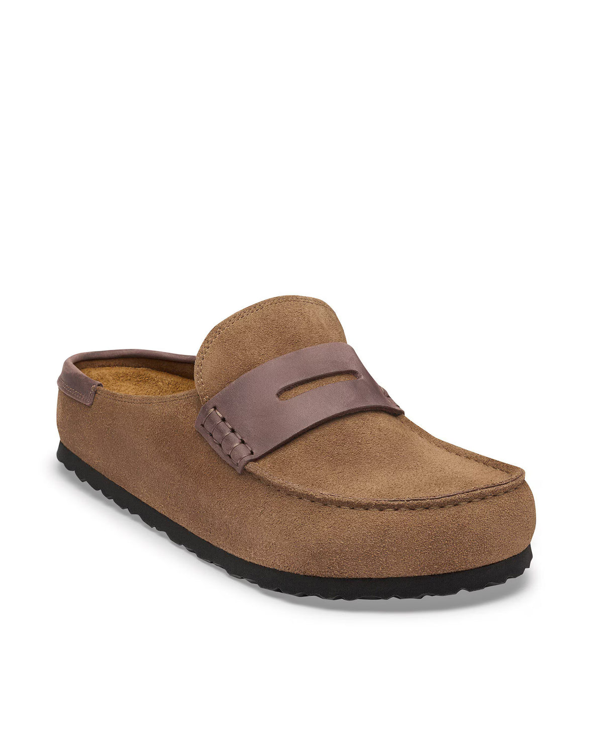 
Naples Wrapped Taupe. Suede leather Size S – Dark tea