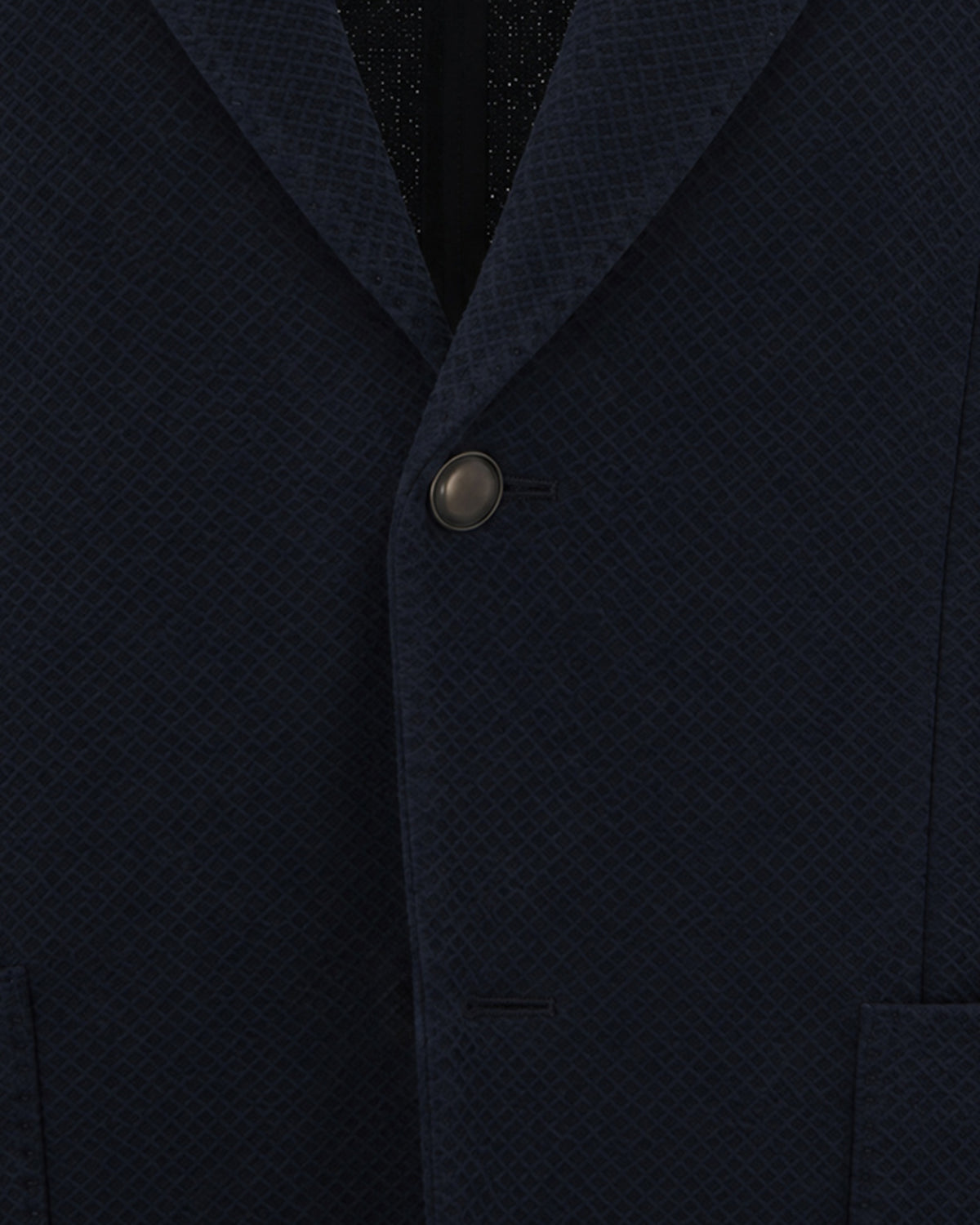 
Single-breasted Jacket – Blue
