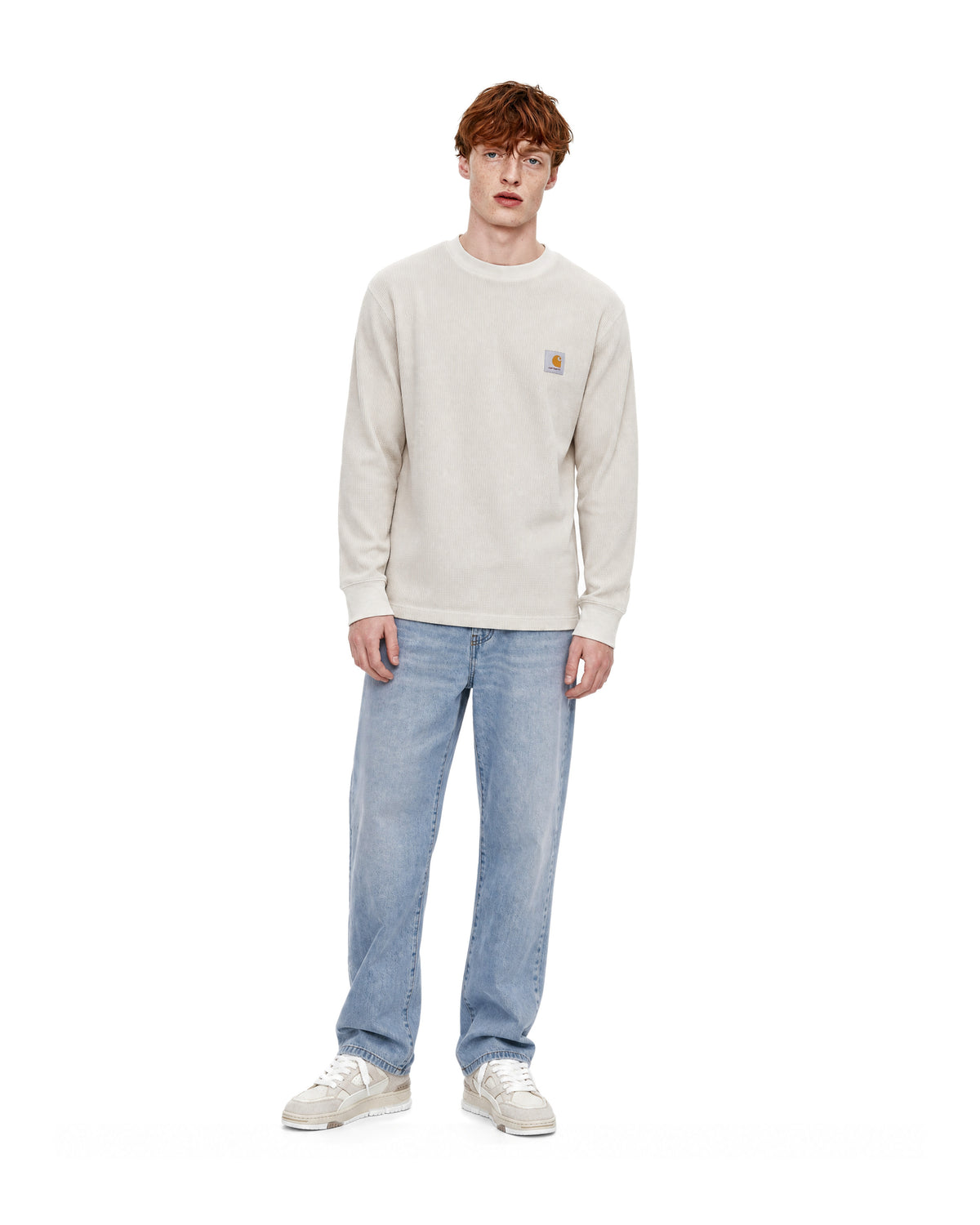 
Vista Waffle T-shirt – Fleur De Sel