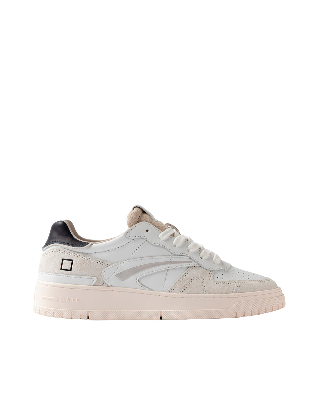 Pure Calf Torneo Sneakers – White-Blue