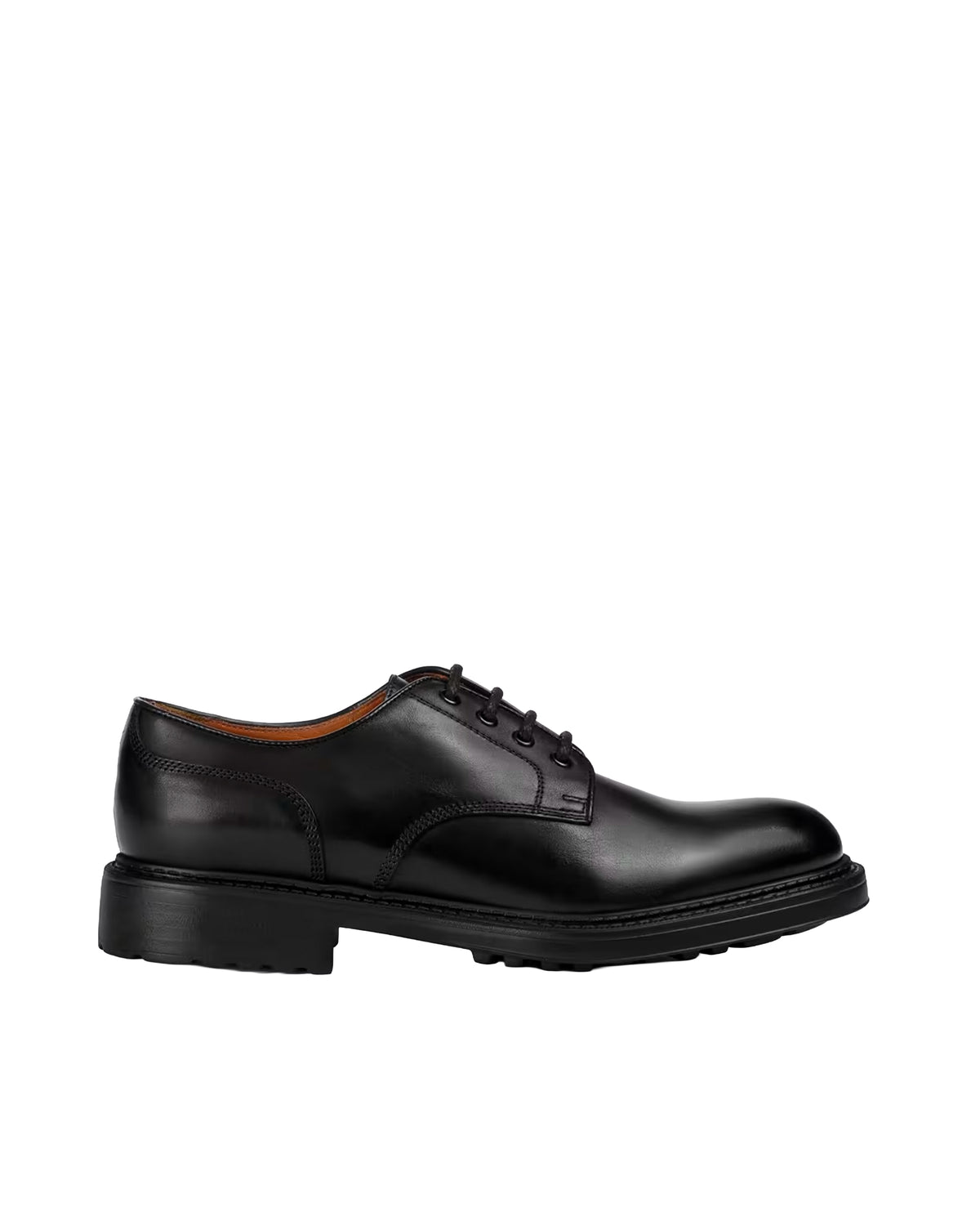 
Derby shoe – Triumph Black+Black Sole