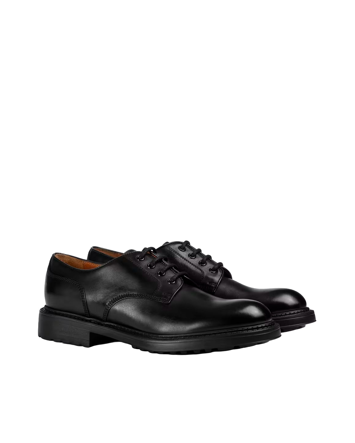 
Derby shoe – Triumph Black+Black Sole