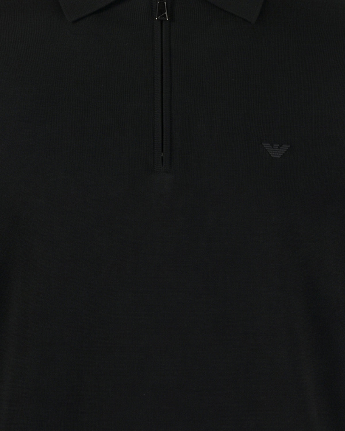 
Zip Polo Shirt – Black Beauty