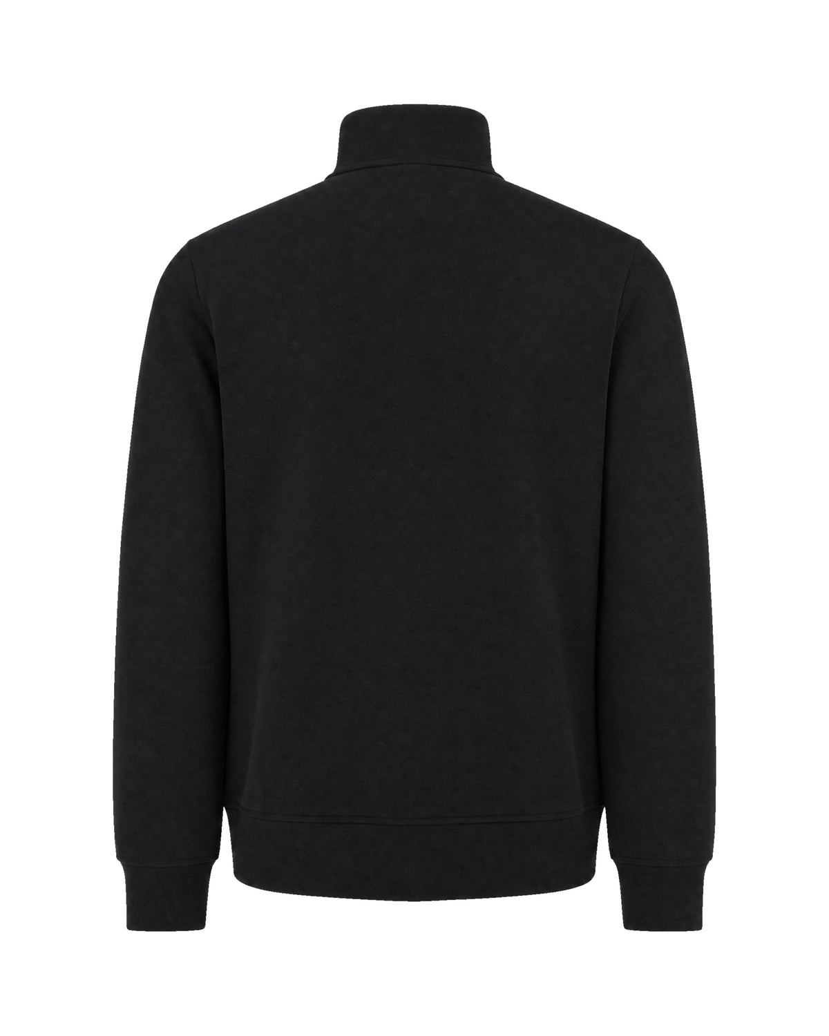 
Full-Zip Logo Sweatshirt – Black Beauty