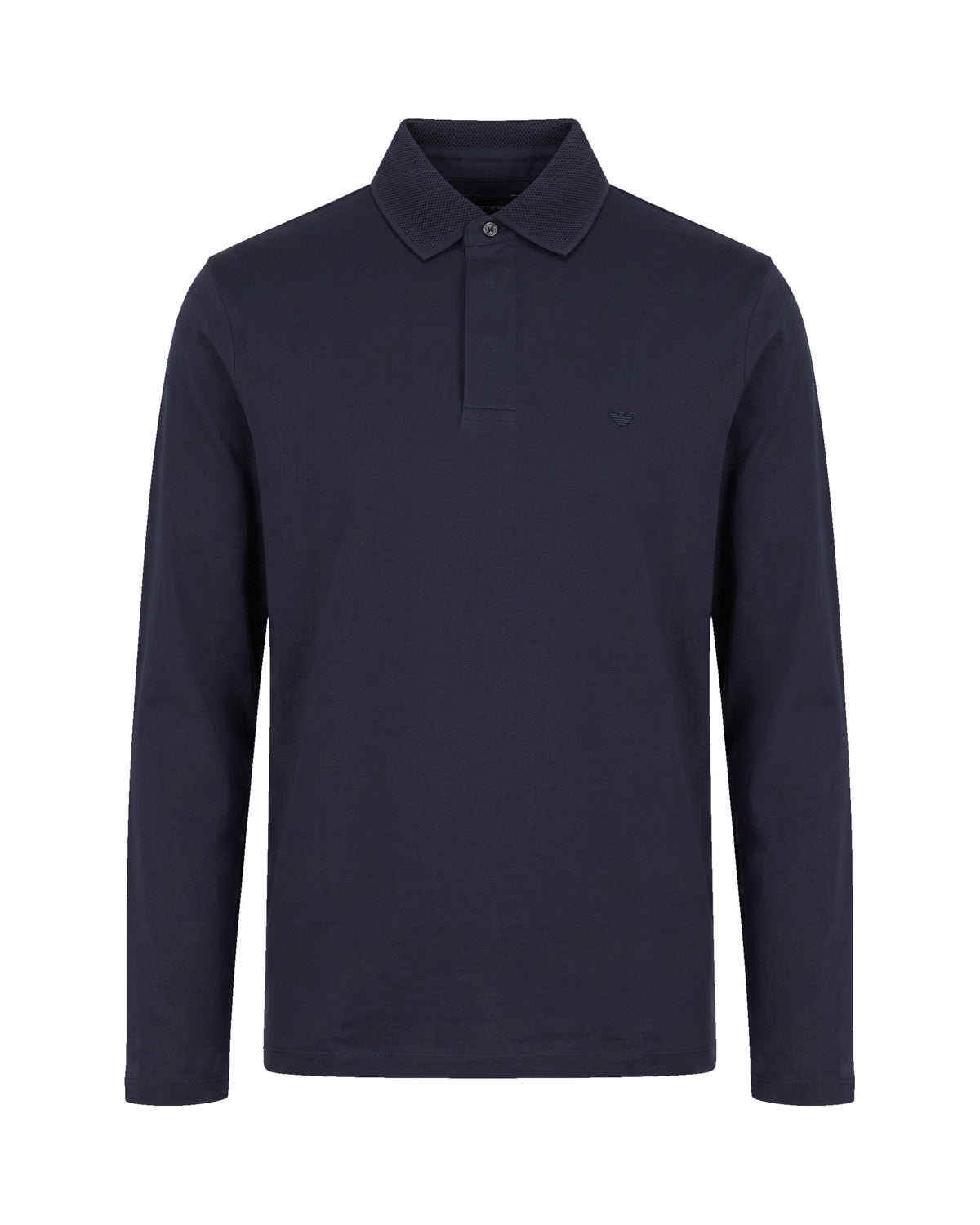 
Piqué Collar Polo – Blue Navy
