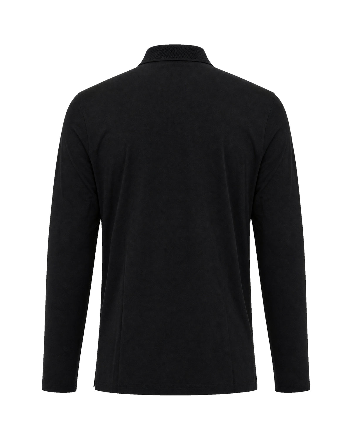 
Piqué Collar Polo – Black Beauty