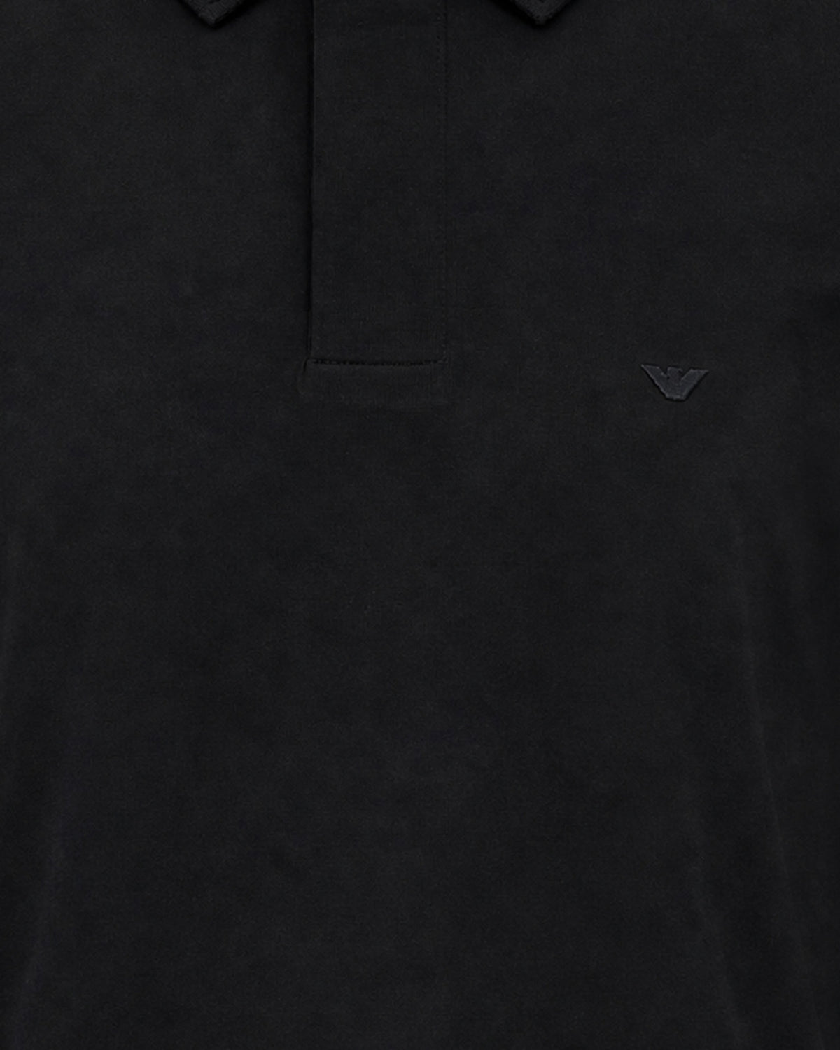 
Piqué Collar Polo – Black Beauty