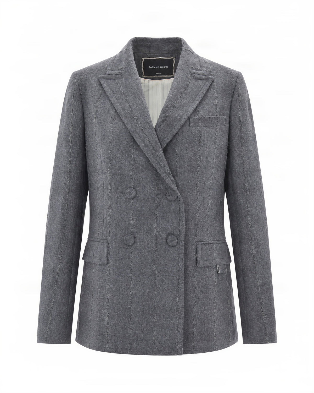 
Flannel Blazer – Slate