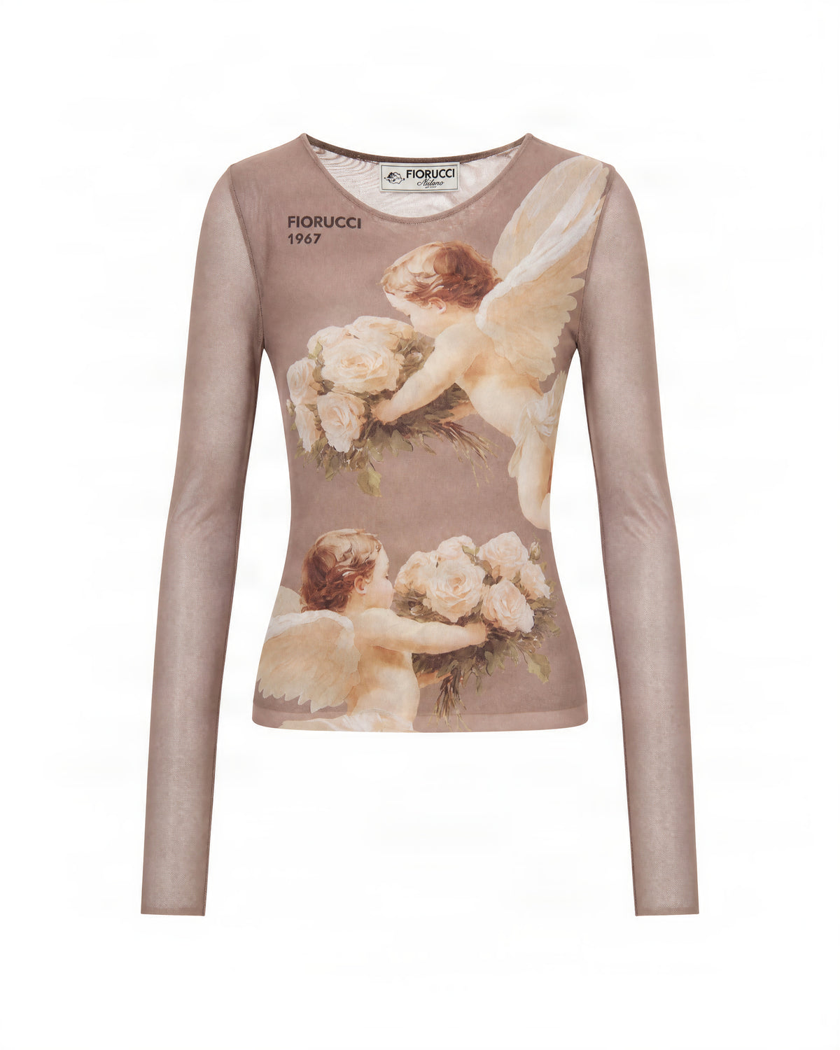 
Angeli Bouquet Top – Brown