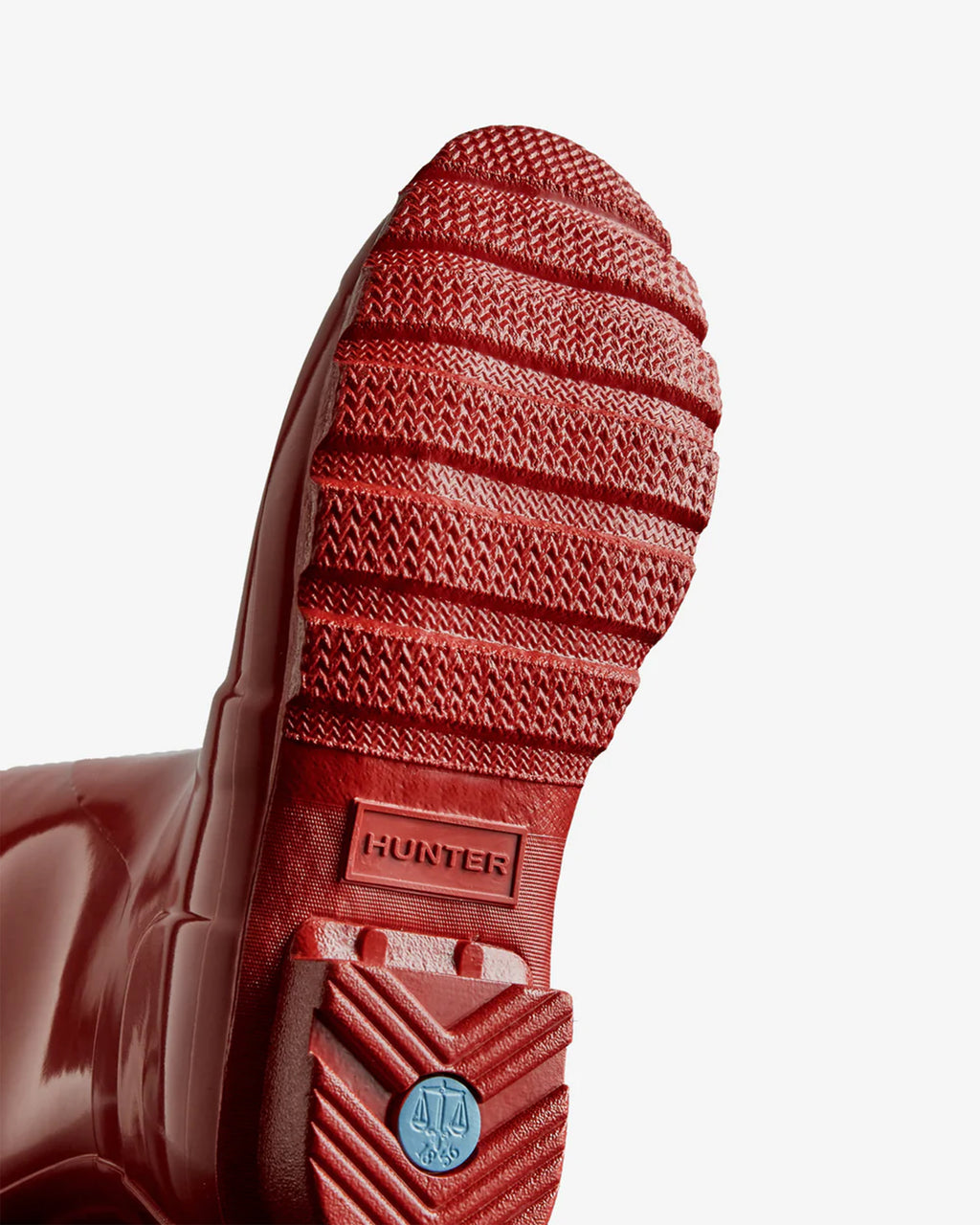 WOMEN'S ORIGINAL TALL GLOSS BOOT – Military Red