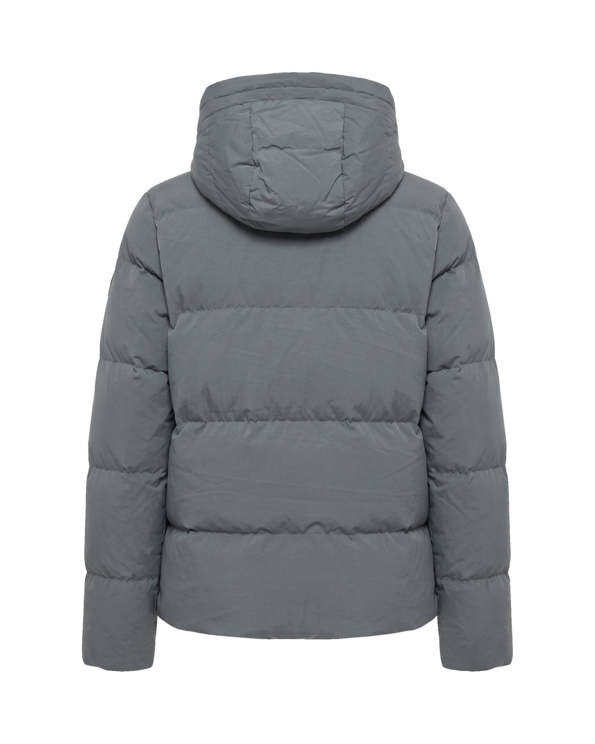 
Shiny Nylon Fur Puffer Jacket – Green Balsam