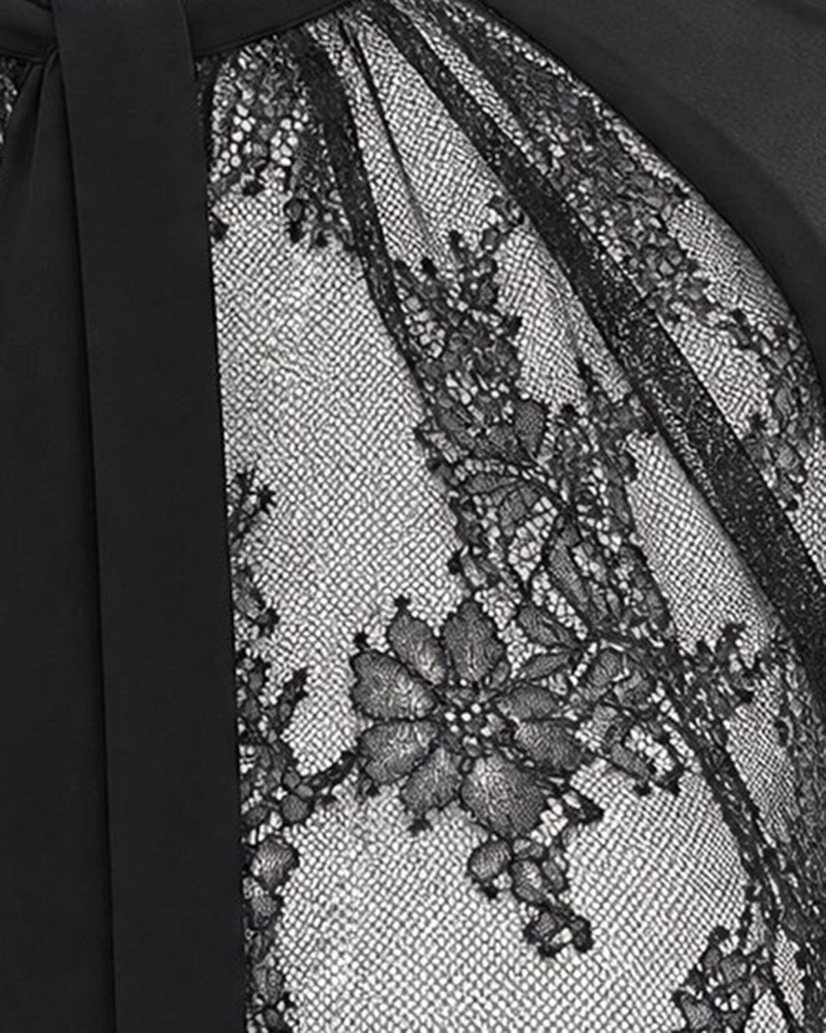
Lace Shirt – Black
