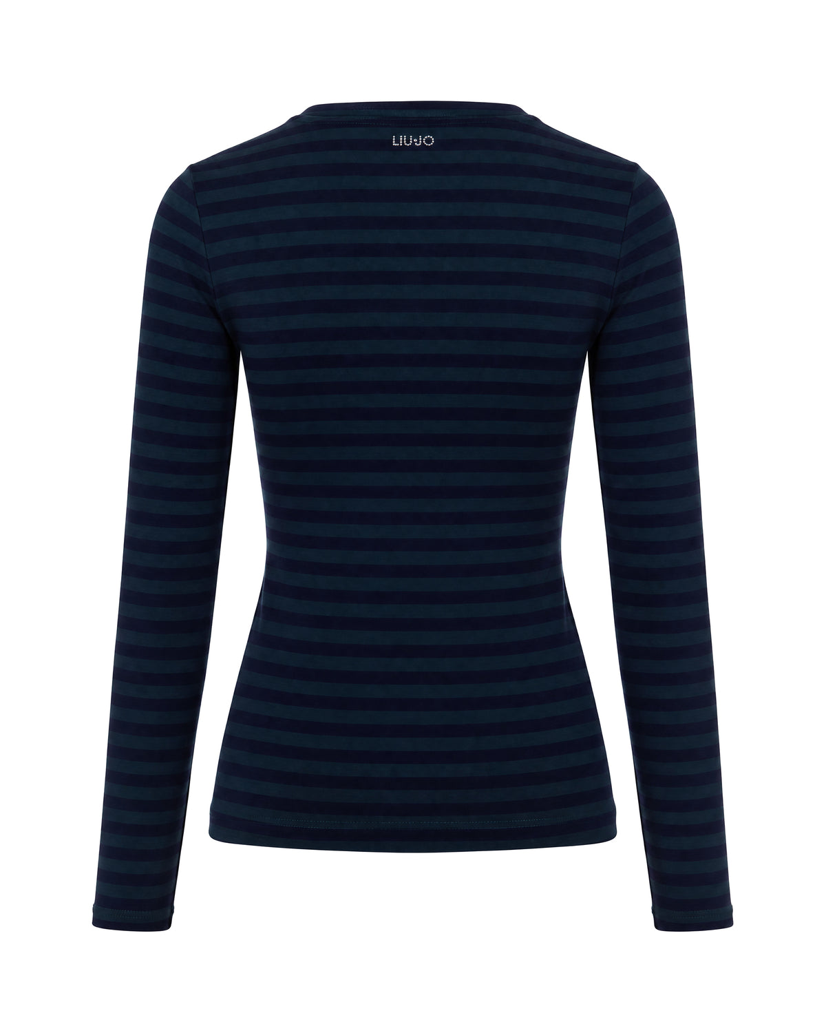 
Green and Blue Striped Embroidered Sweater – Green Blue Stripe