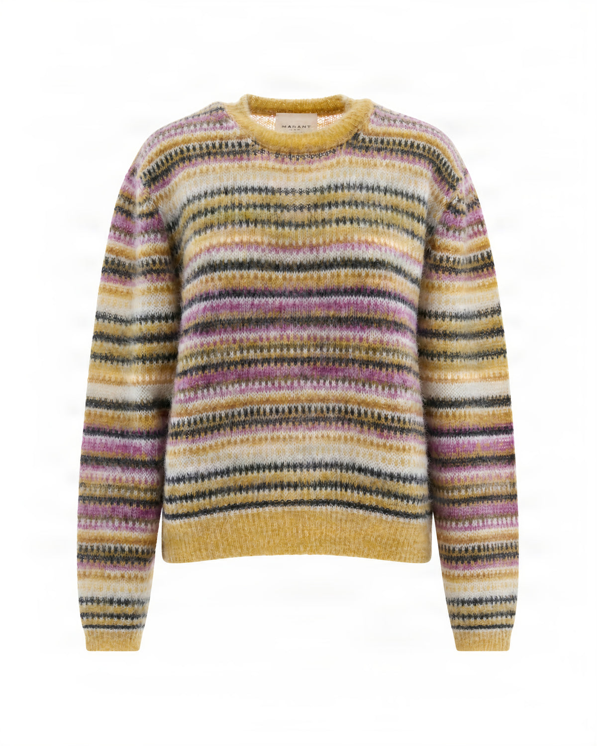 
Striped Sweater – Mustard