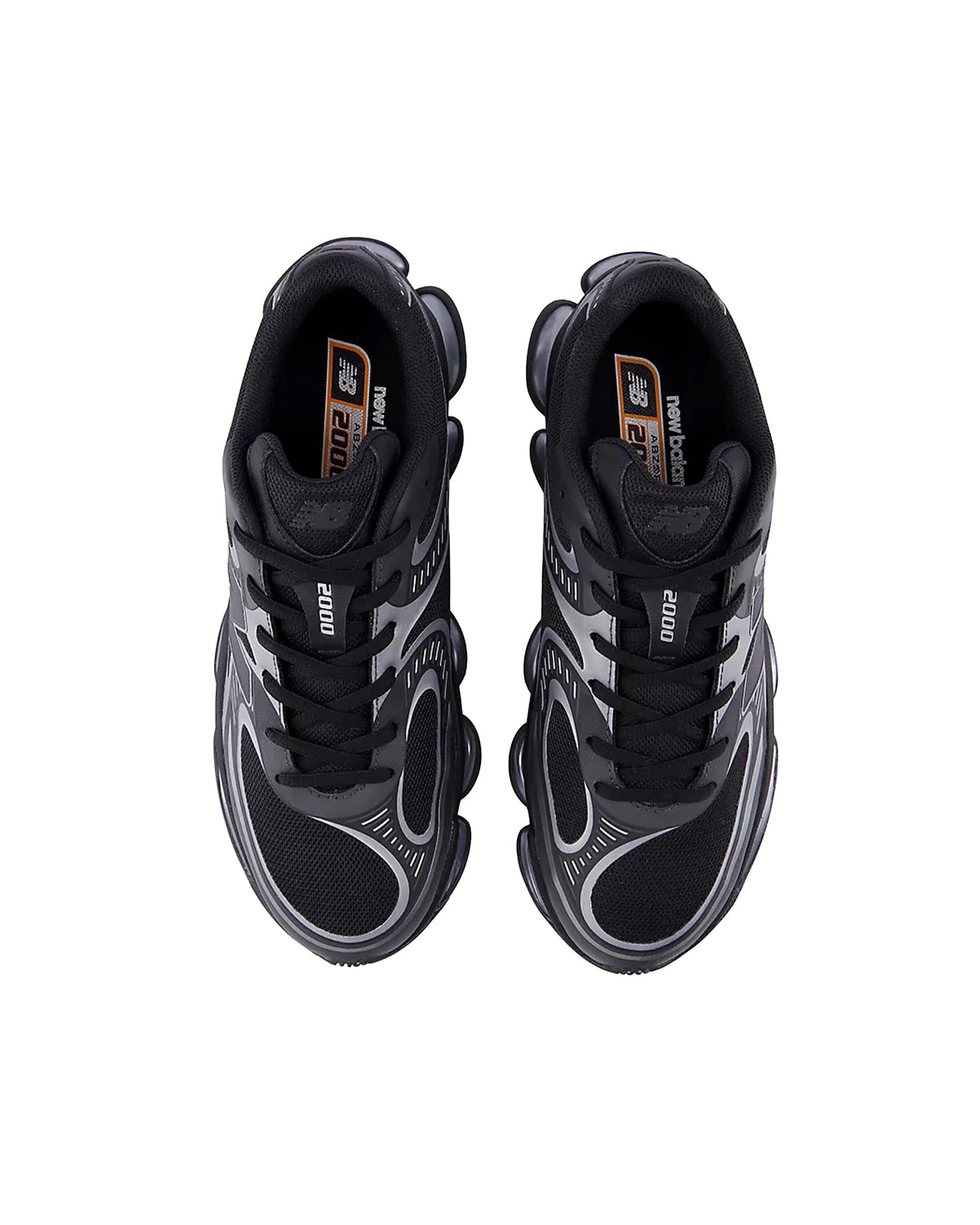 
Sneakers 2000 – Black - Silver Metallic