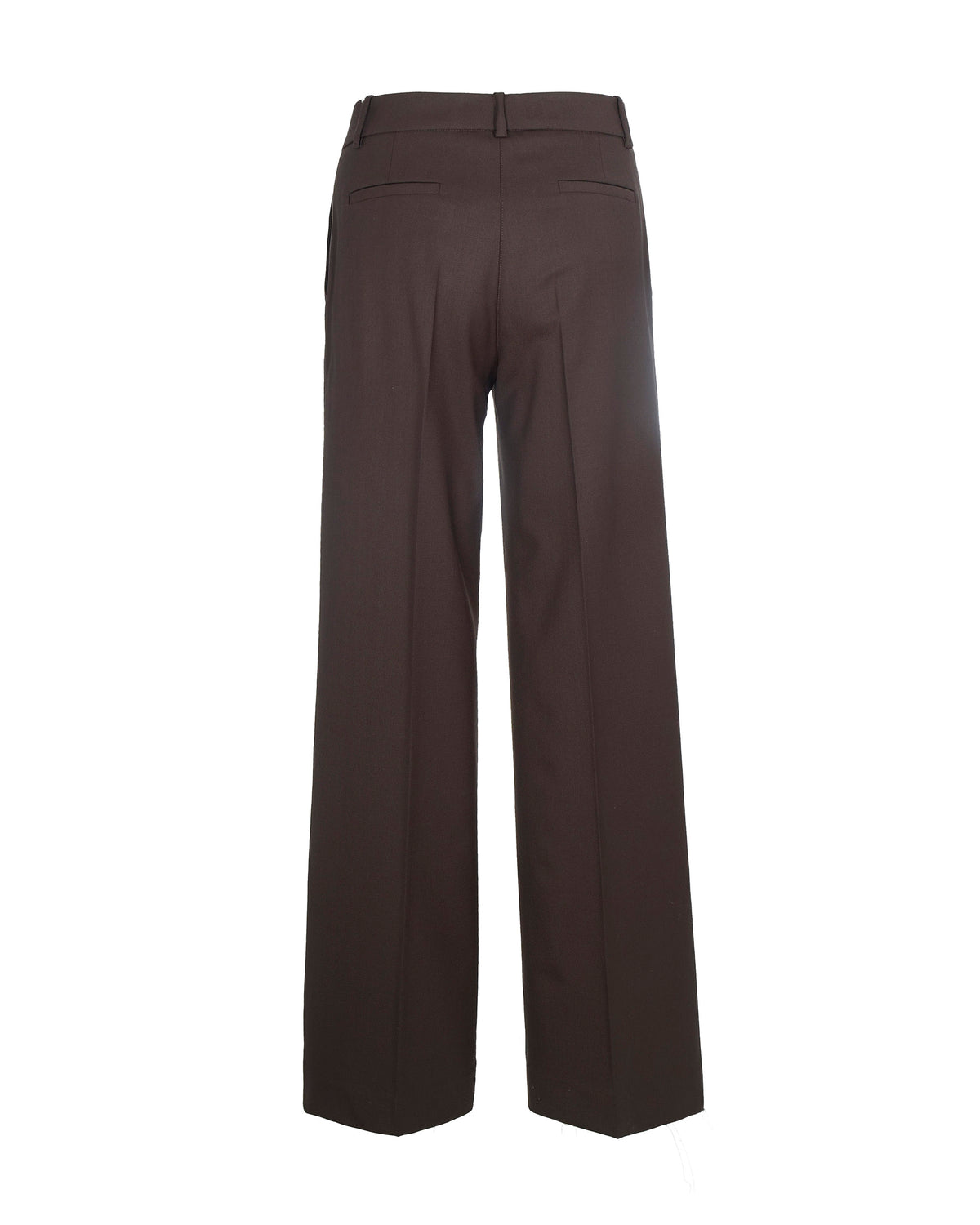 
Virgin wool trousers – Dark Brown