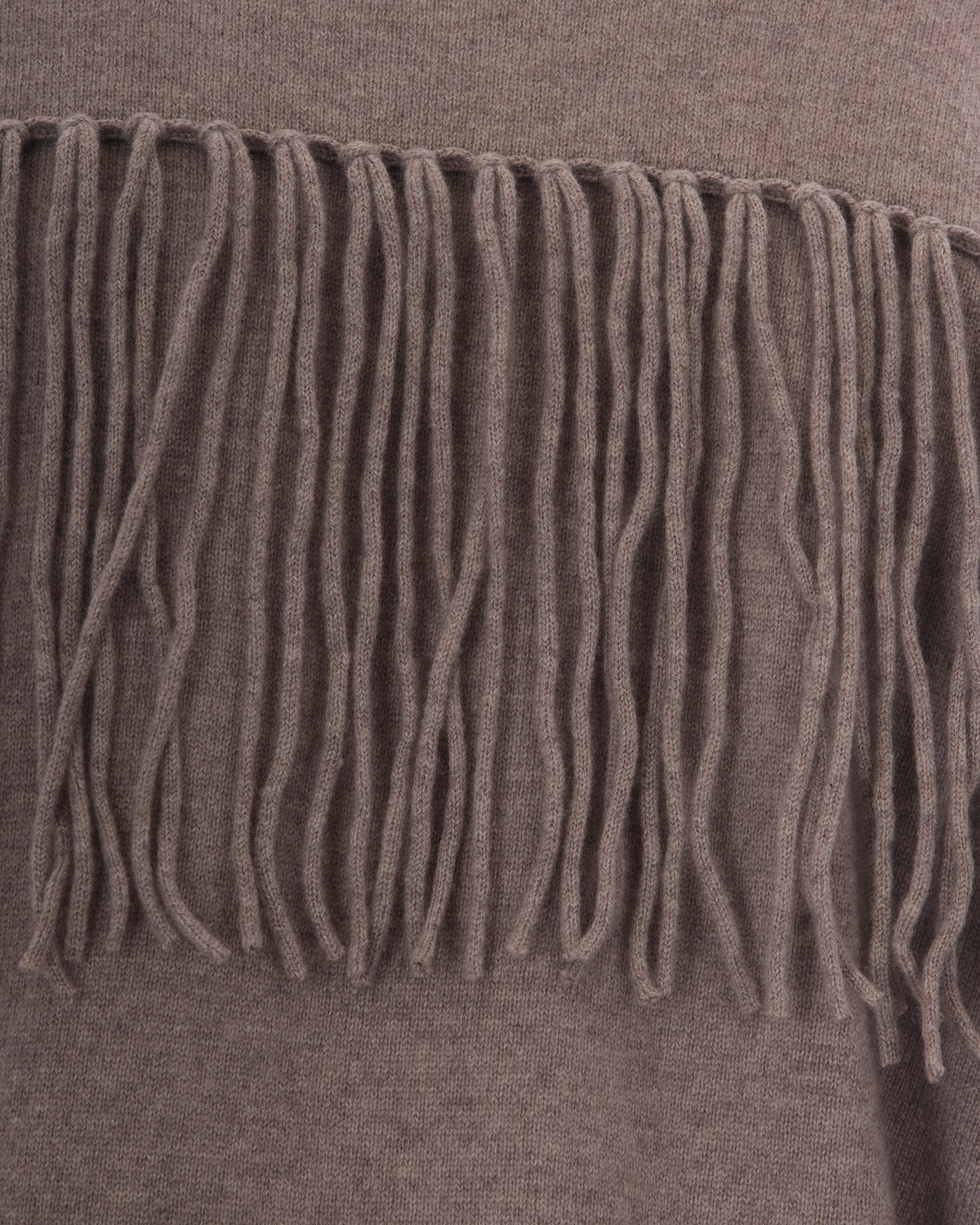 
Fringe Sweater – Taupe