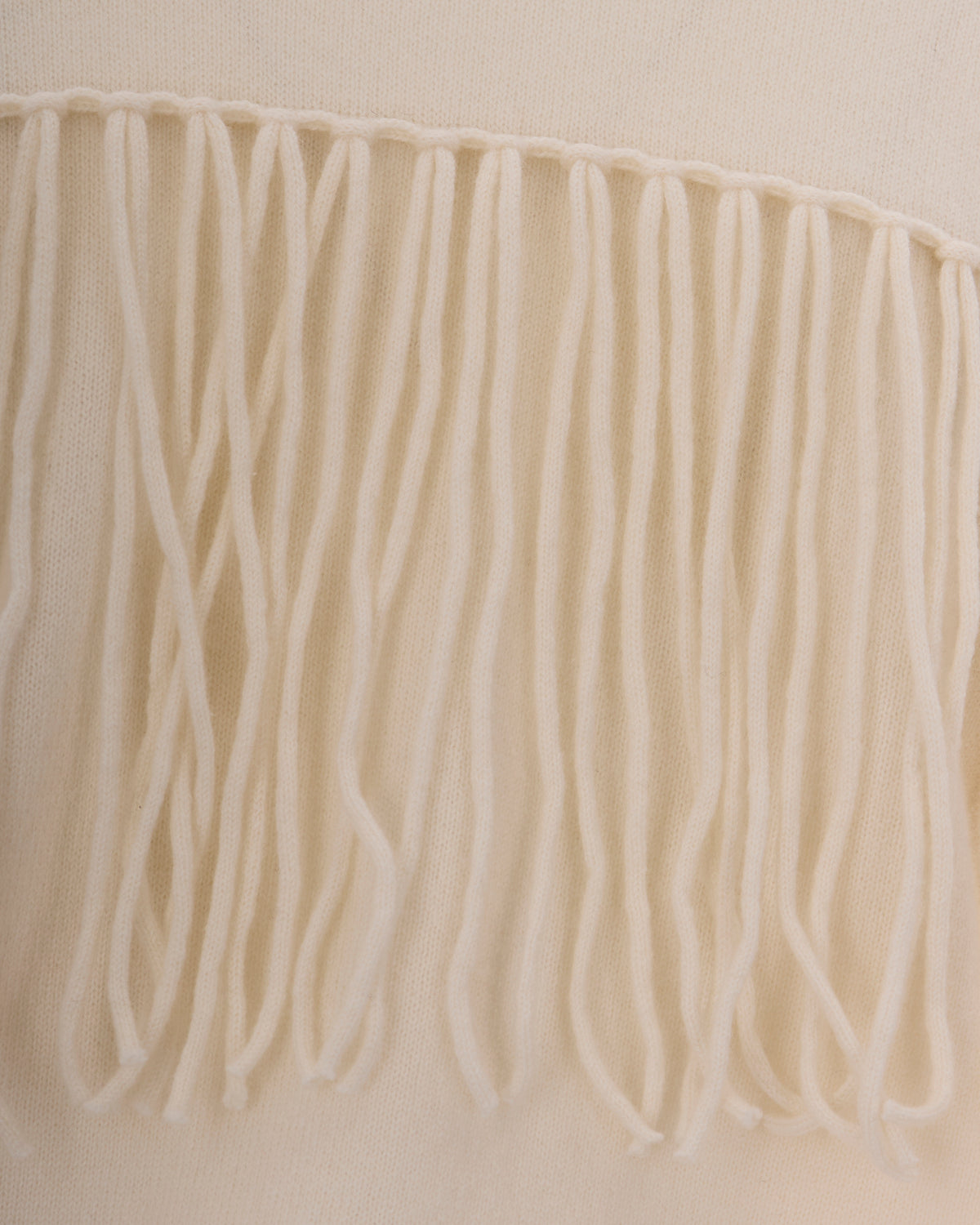 
Fringe Choker – Cream