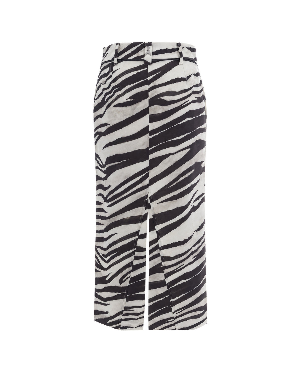 
Zebra print midi skirt – Black&White Zebra