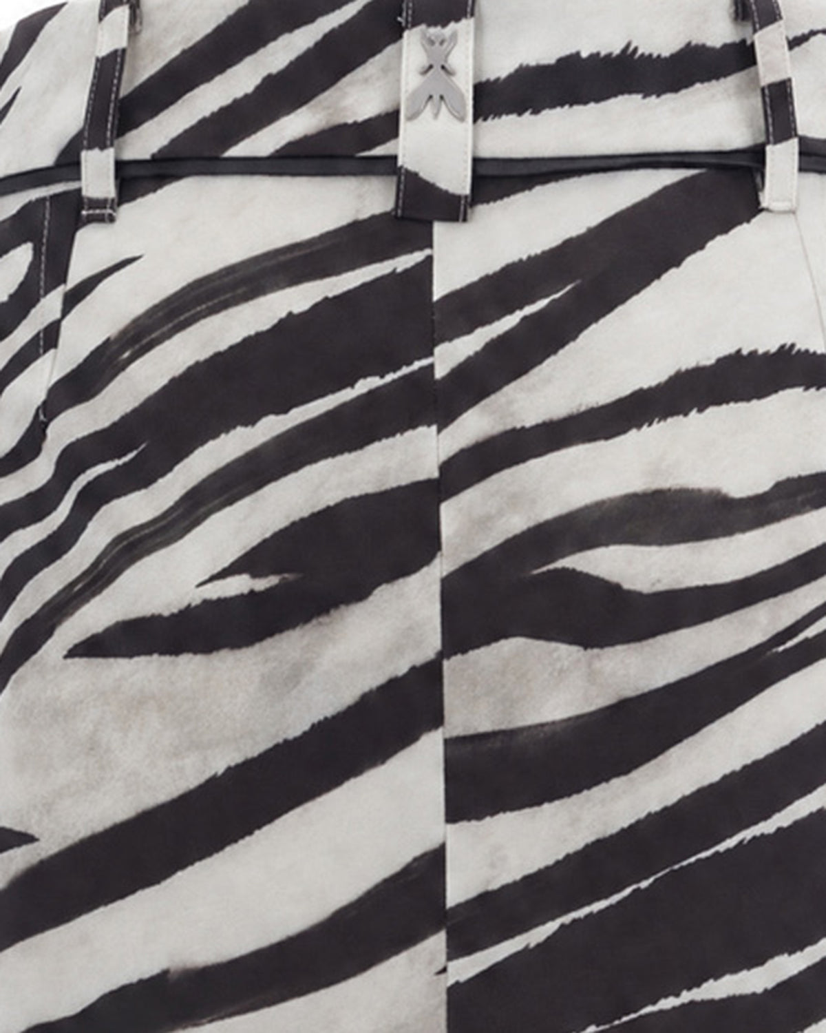 
Zebra print midi skirt – Black&White Zebra