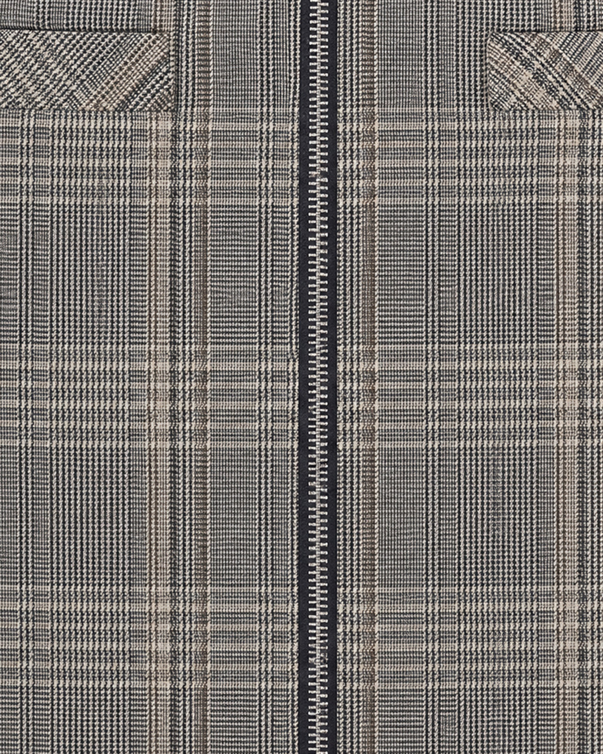 
Brown Check Miniskirt – Brown Check