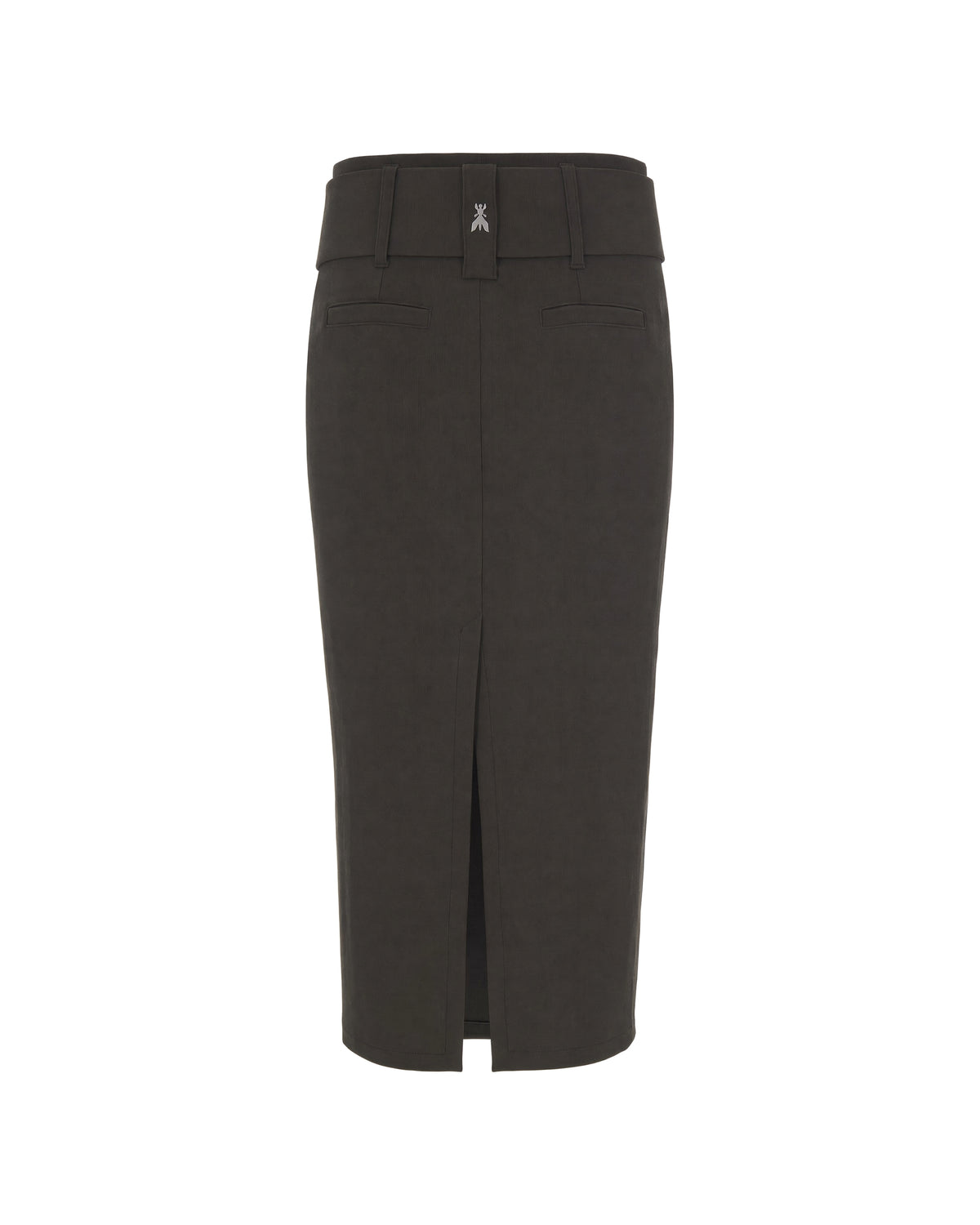 
Midi Belted Skirt – Mysterious Green