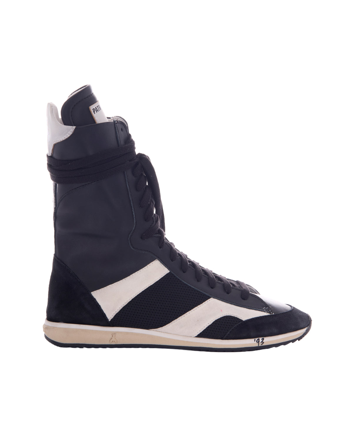 
High-Top Sneakers – Black/White