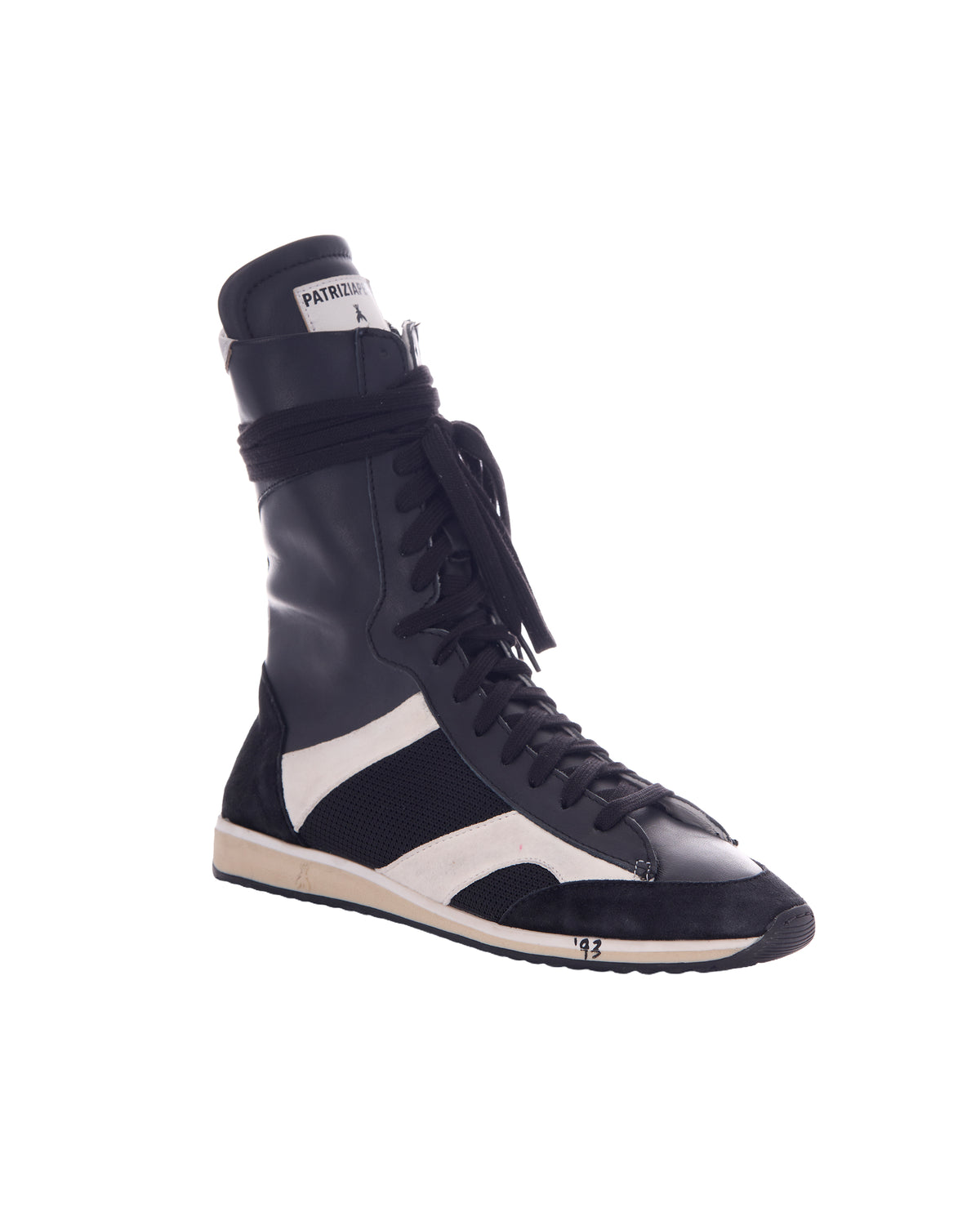 
High-Top Sneakers – Black/White