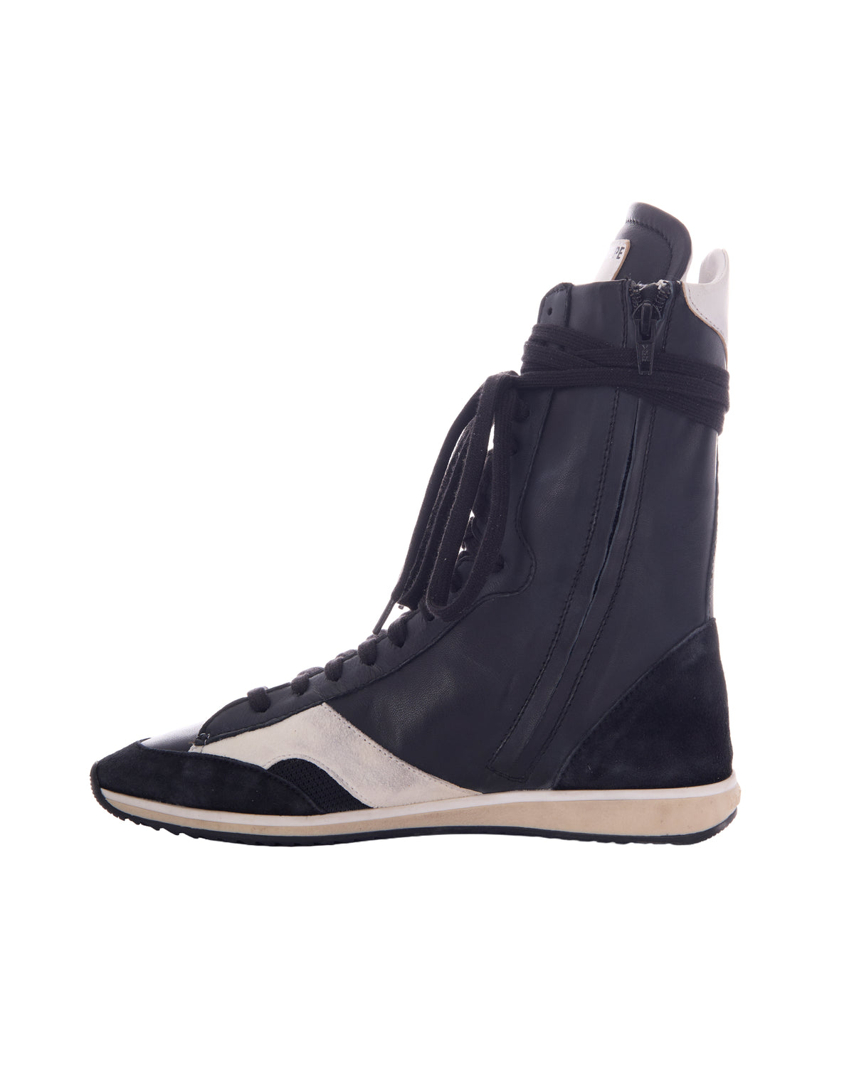 
High-Top Sneakers – Black/White