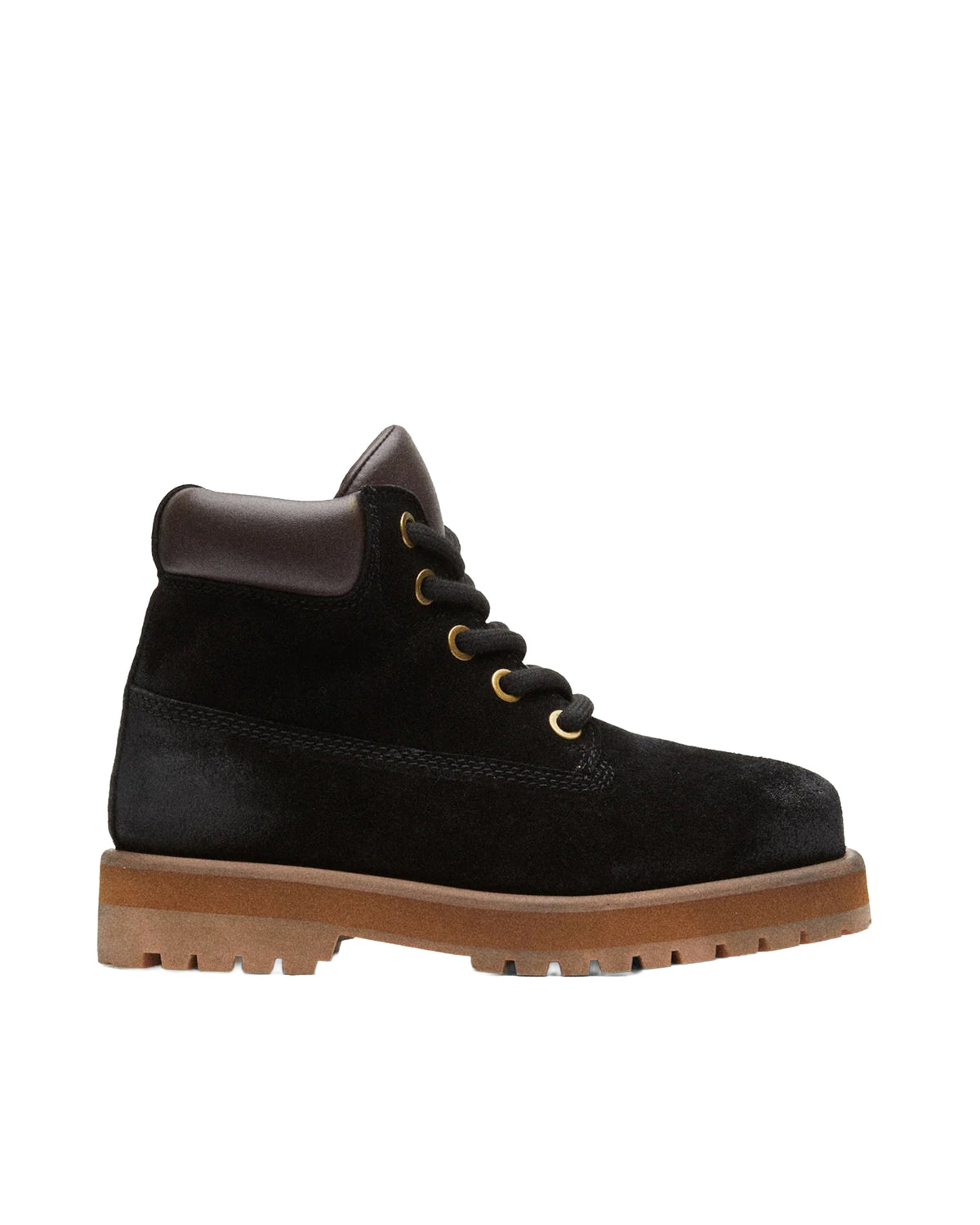 
Strada Low Leather Ankle Boot – Black