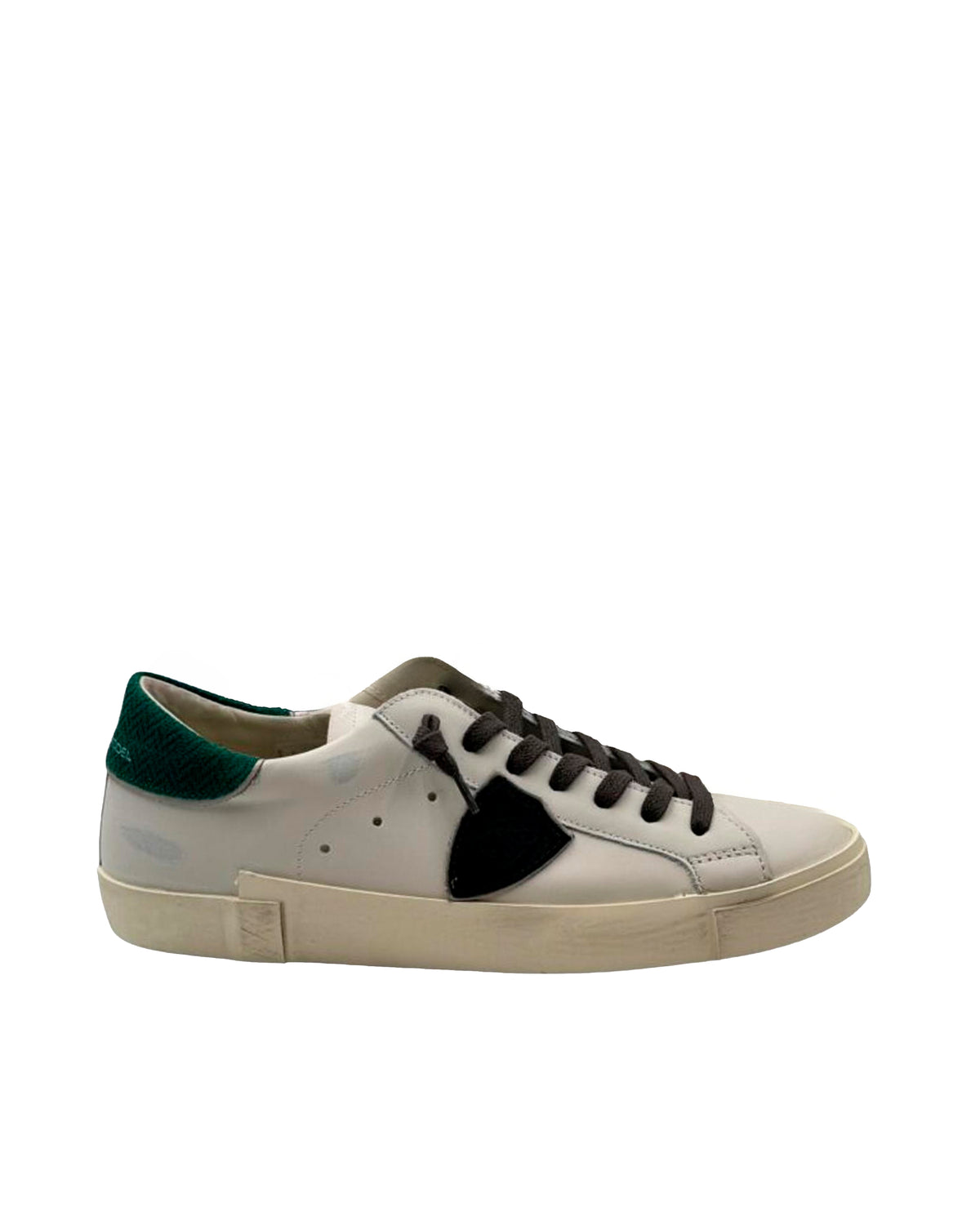 
PRSX LOW MAN – Veau Daim_Blanc Vert