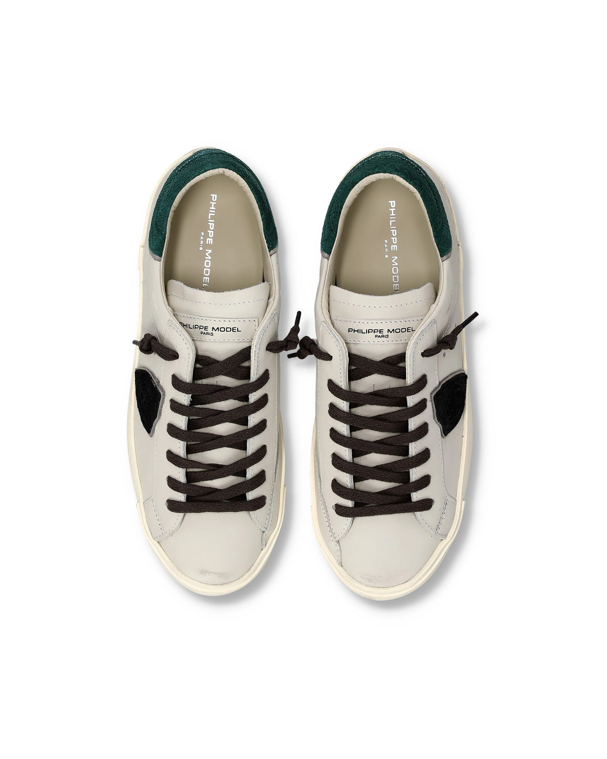 
PRSX LOW MAN – Veau Daim_Blanc Vert
