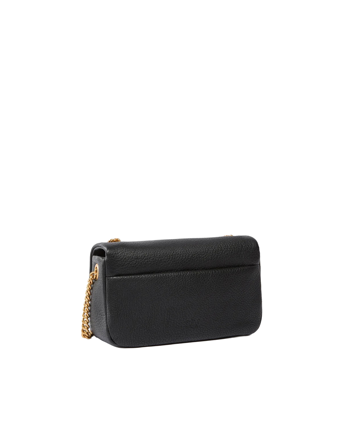 
Mini Love Click Soft Horizontal Bag – Black-Antique Gold