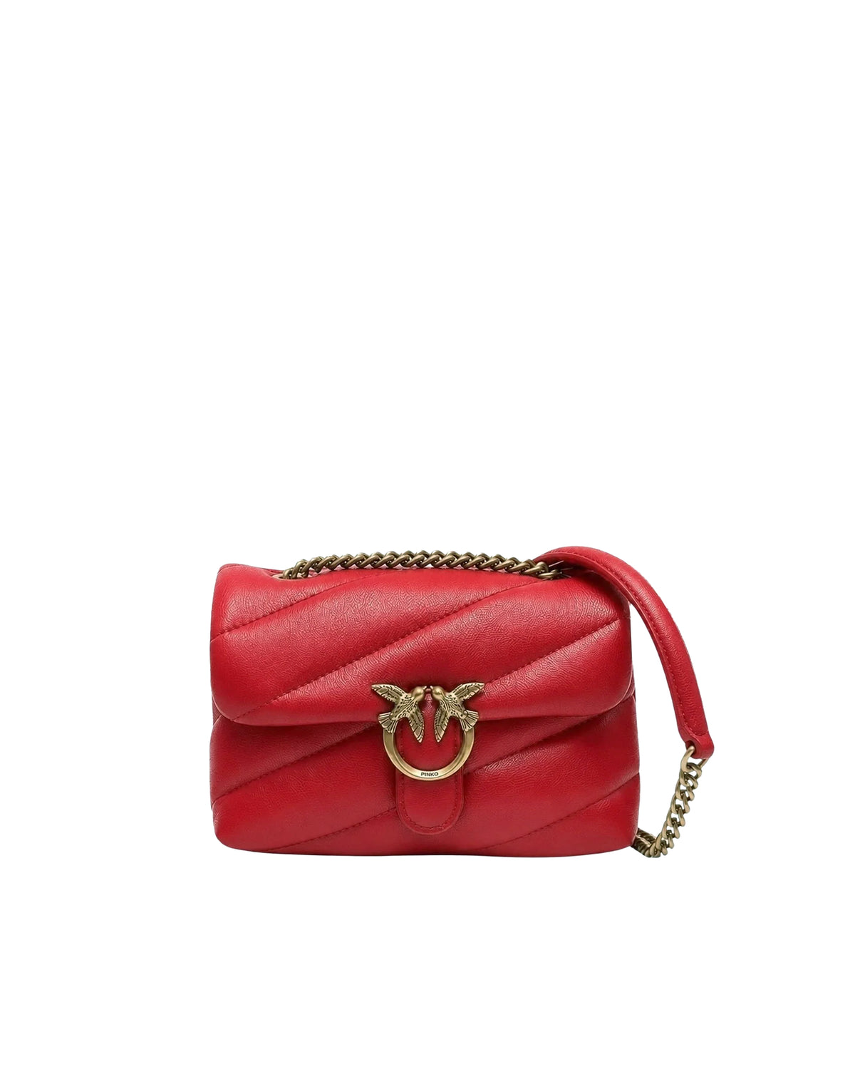 
Love Puff Baby Bag – Rio Red-Antique Gold