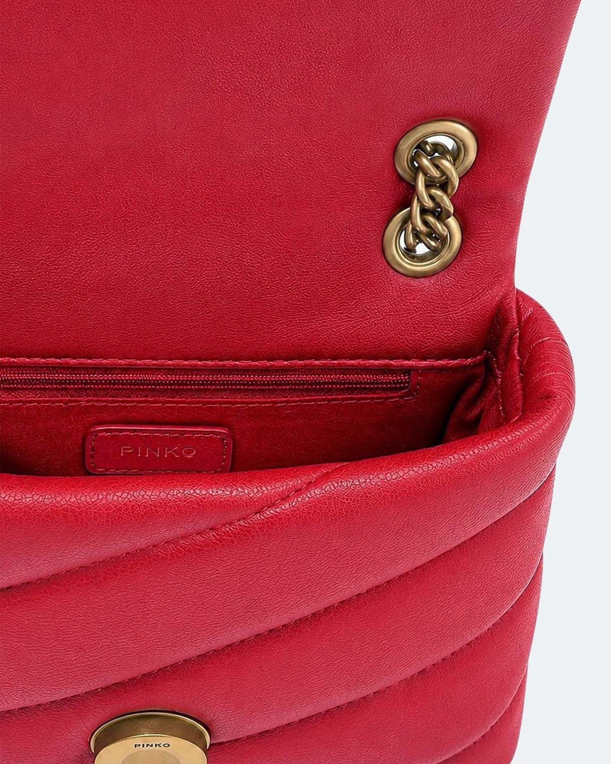 
Love Puff Baby Bag – Rio Red-Antique Gold