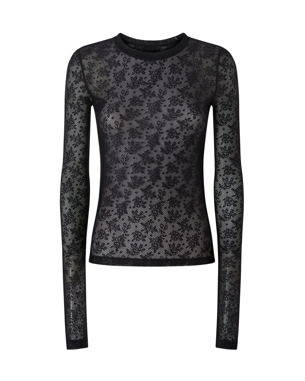 
Lace Sweater – Limousine Black