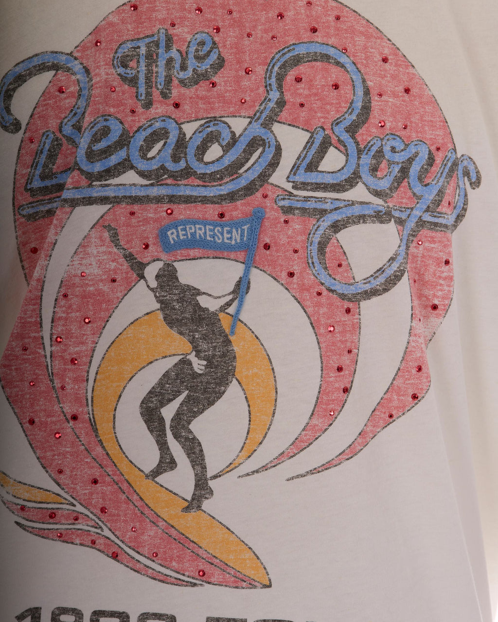 Beach Boys T-shirt – Washed Ecru