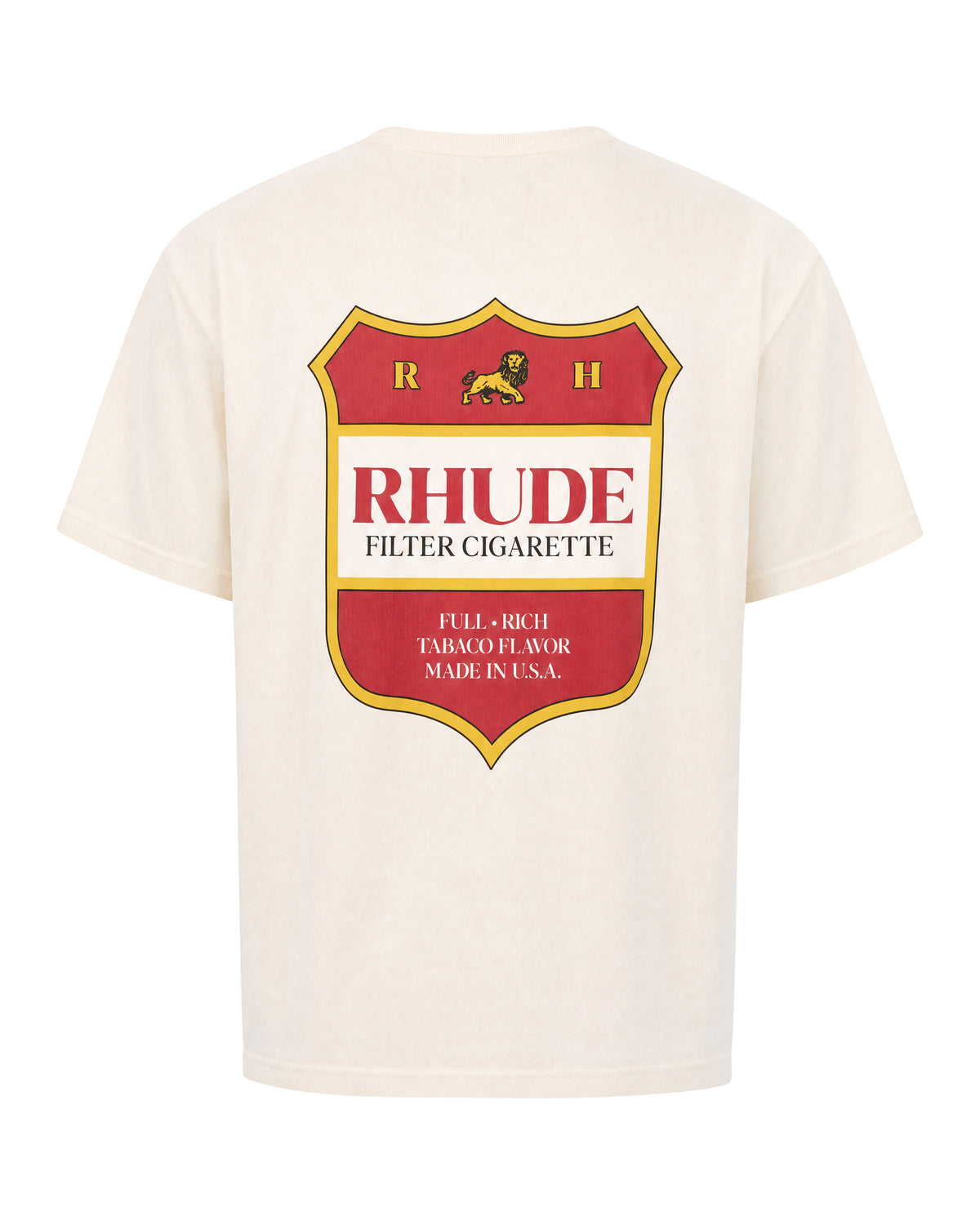 
T-shirt filtaro – Vintage White / Red / Yellow