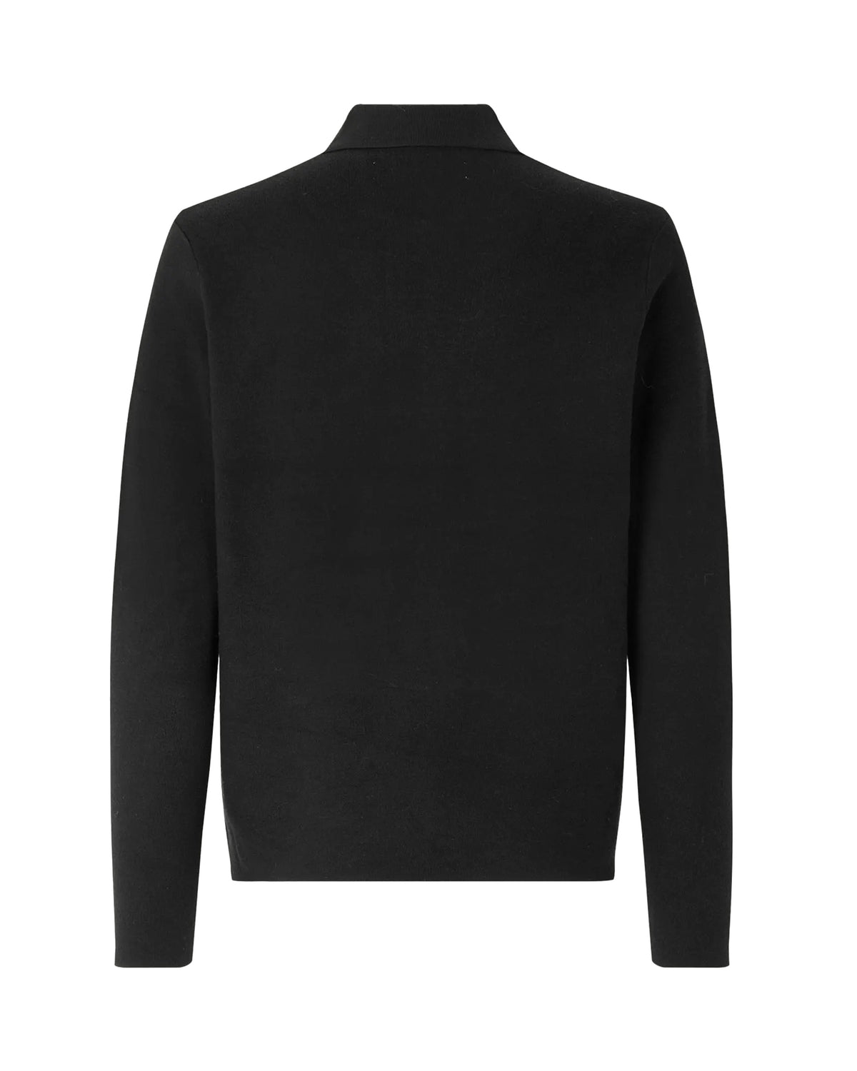 
Guna Half-Zip Sweater – Black