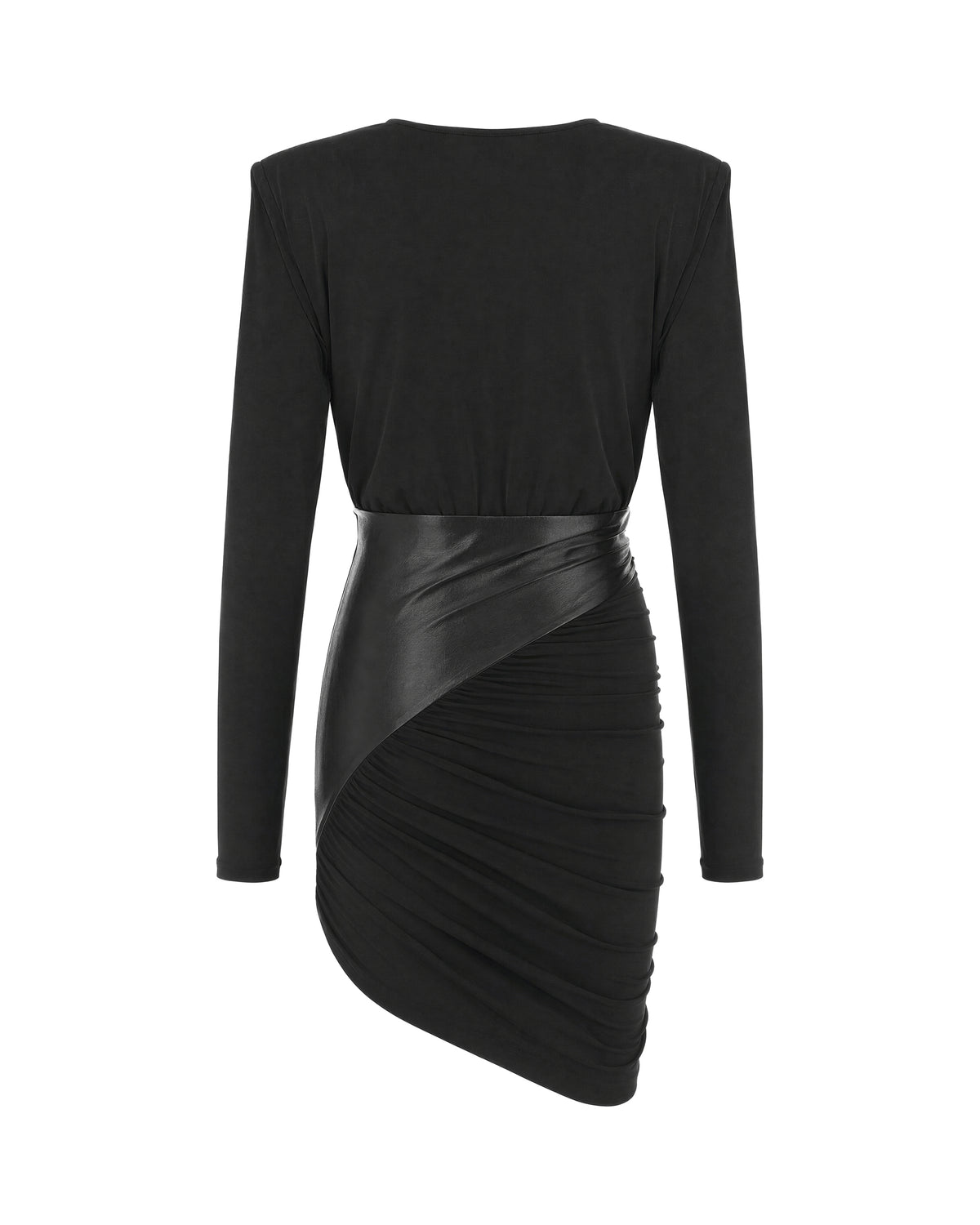 
Asymmetrical Band Dress – Black