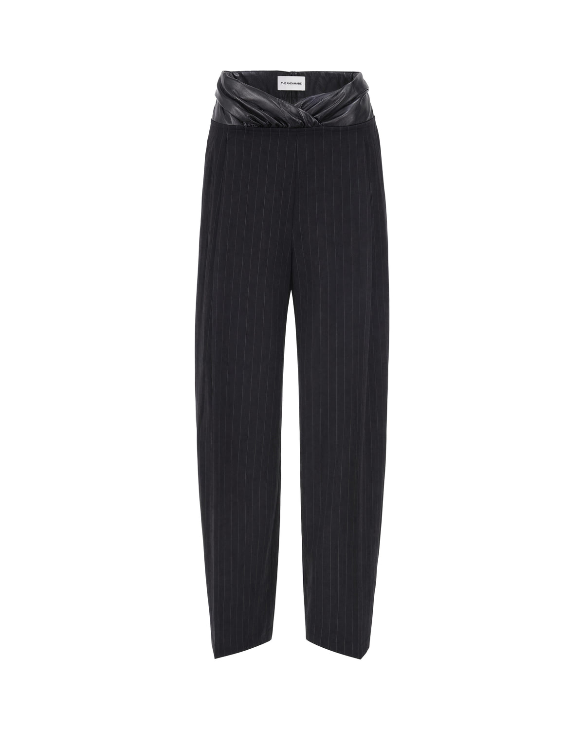 
Pinstripe Trousers – Black/White