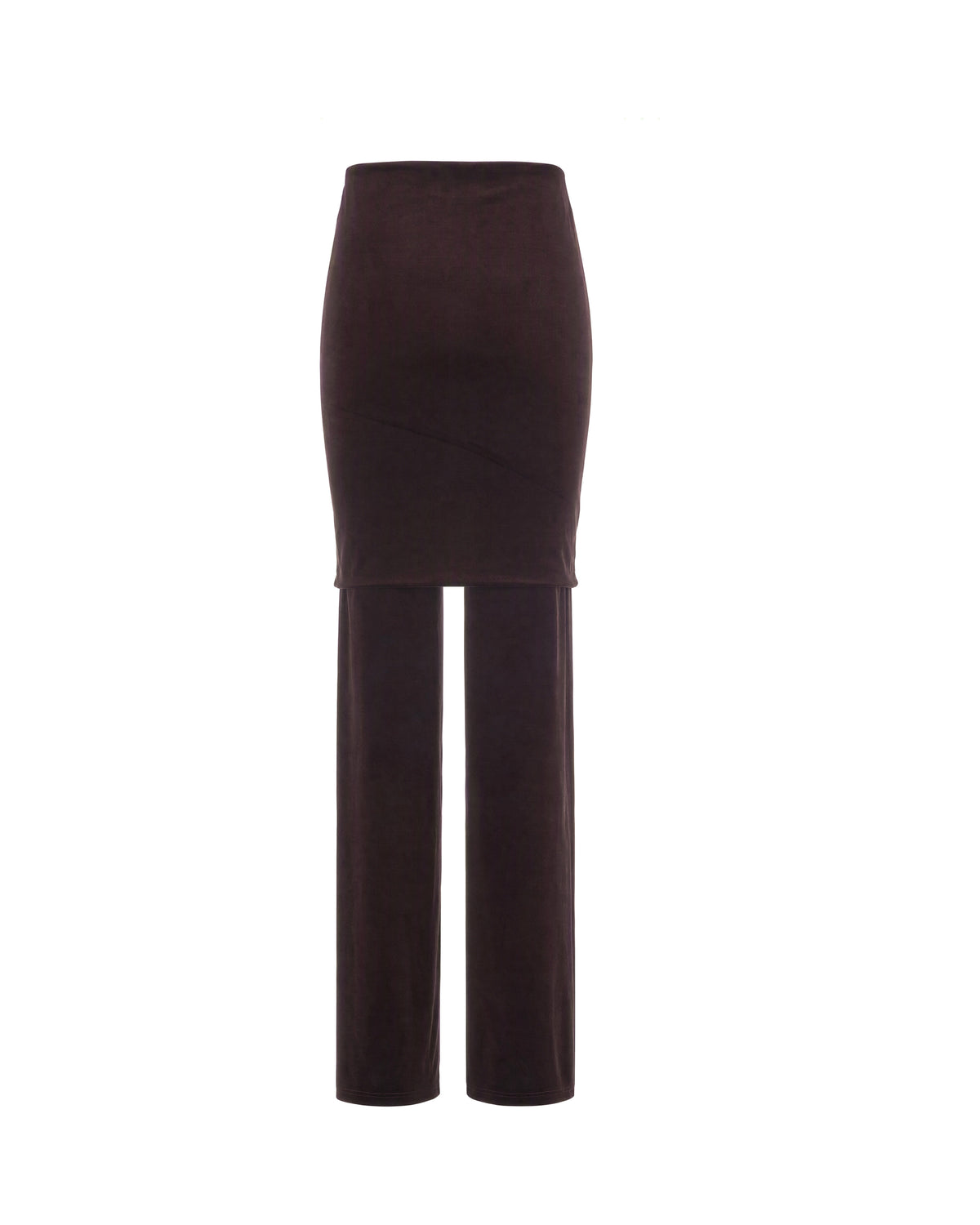 
Layered Trousers – Dark Brown