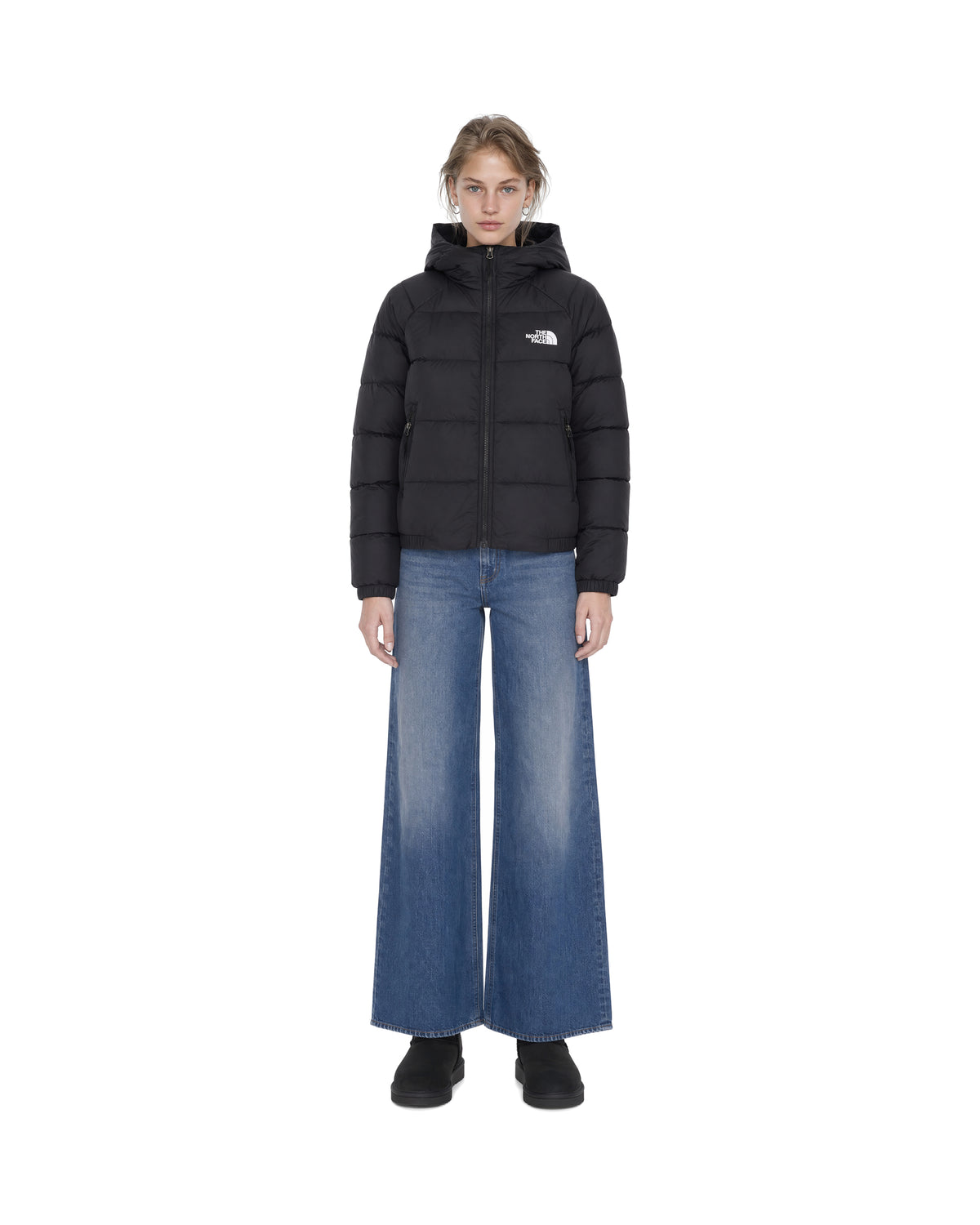 
Logo Puffer Jacket – Tnf Black