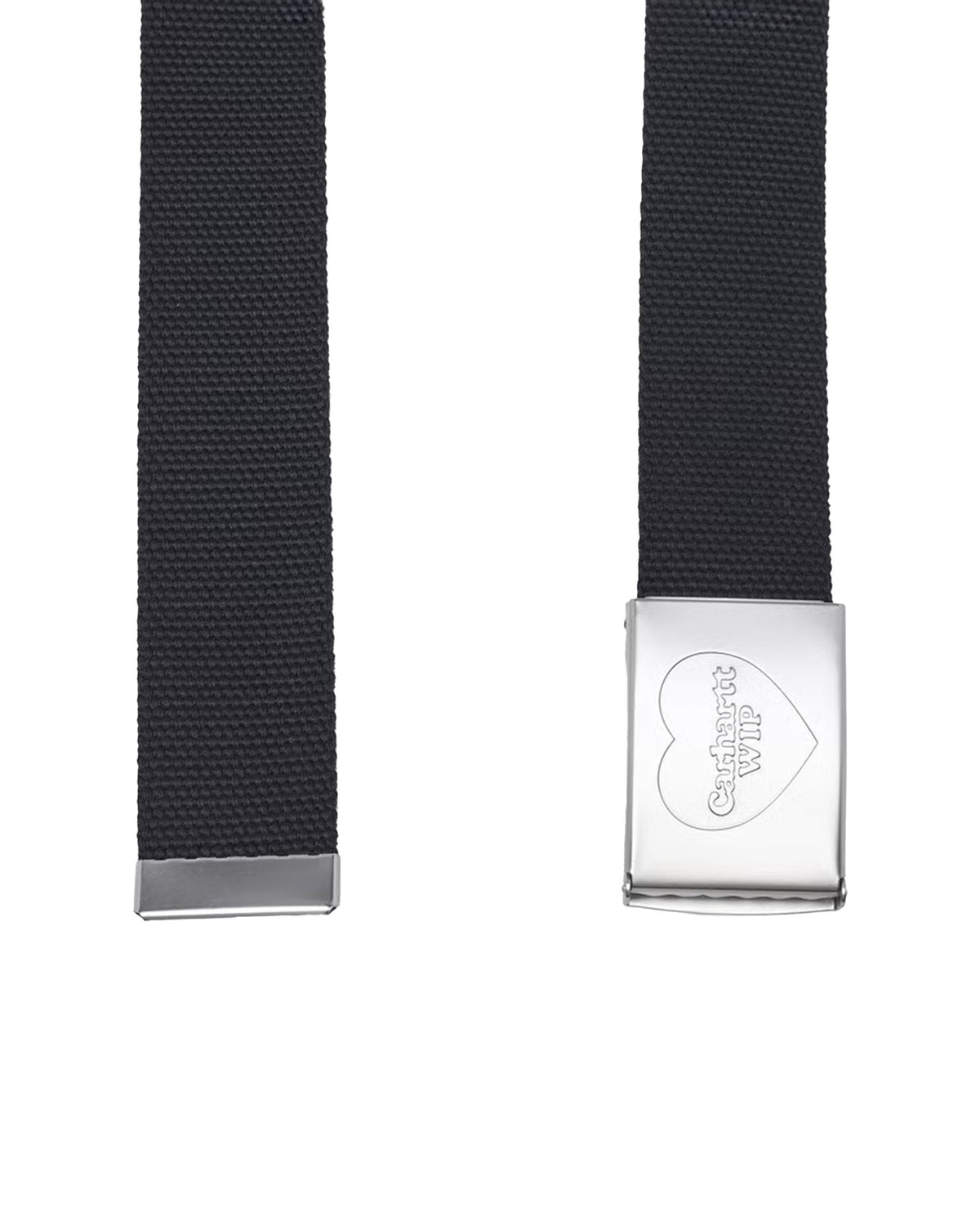 
Heart Clip Belt – Black / Silver