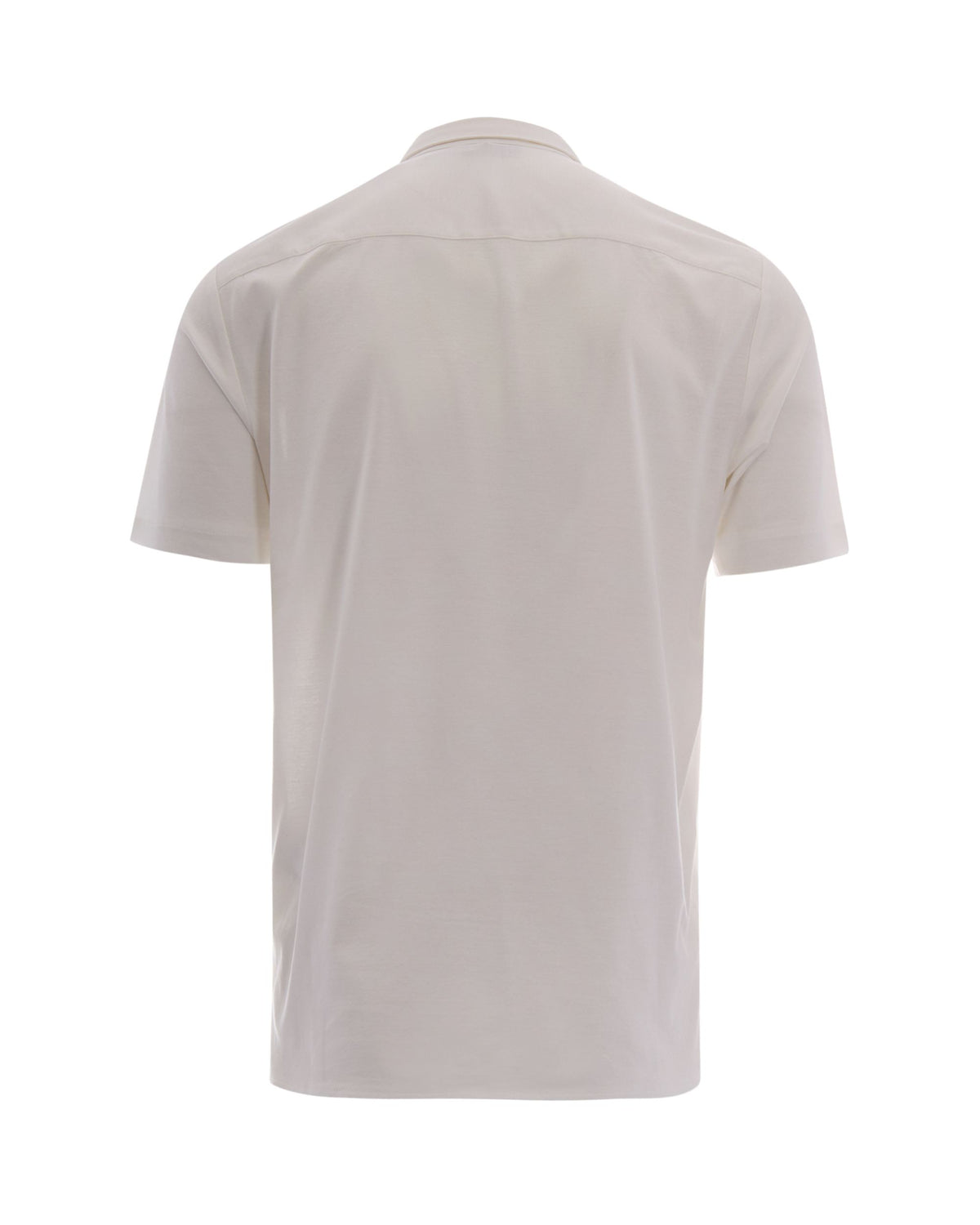 
Slim-Fit Lyocell Shirt – Off White